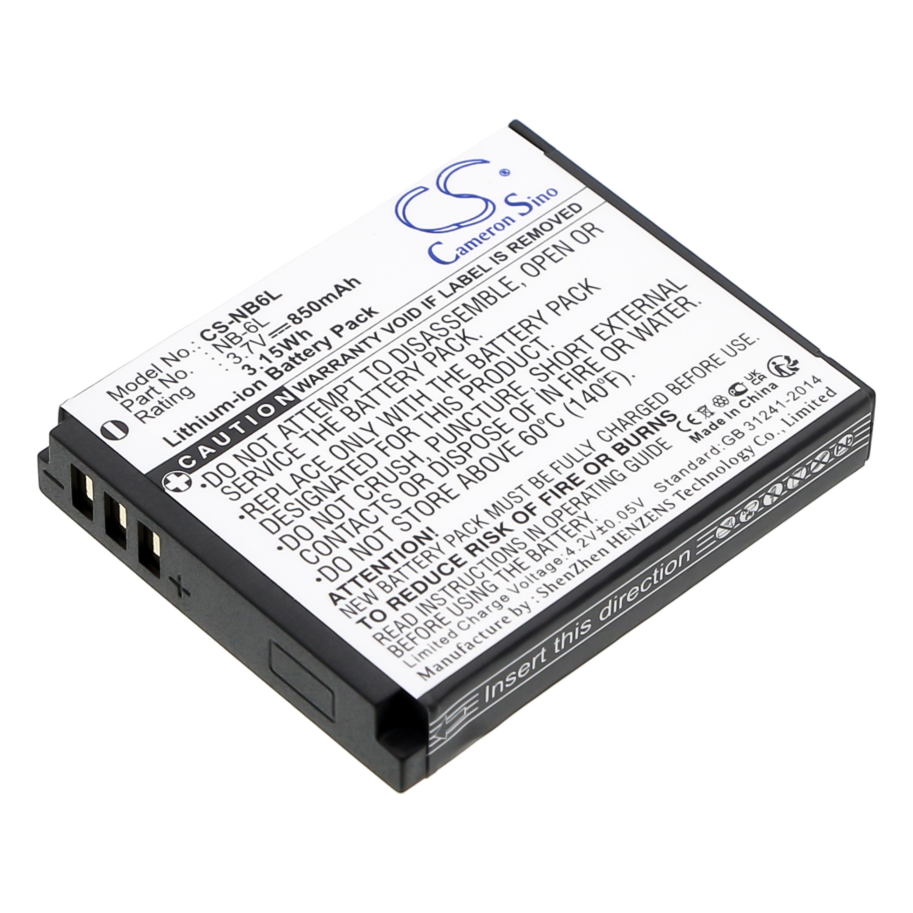 Cameron Sino 850 mAh for Canon