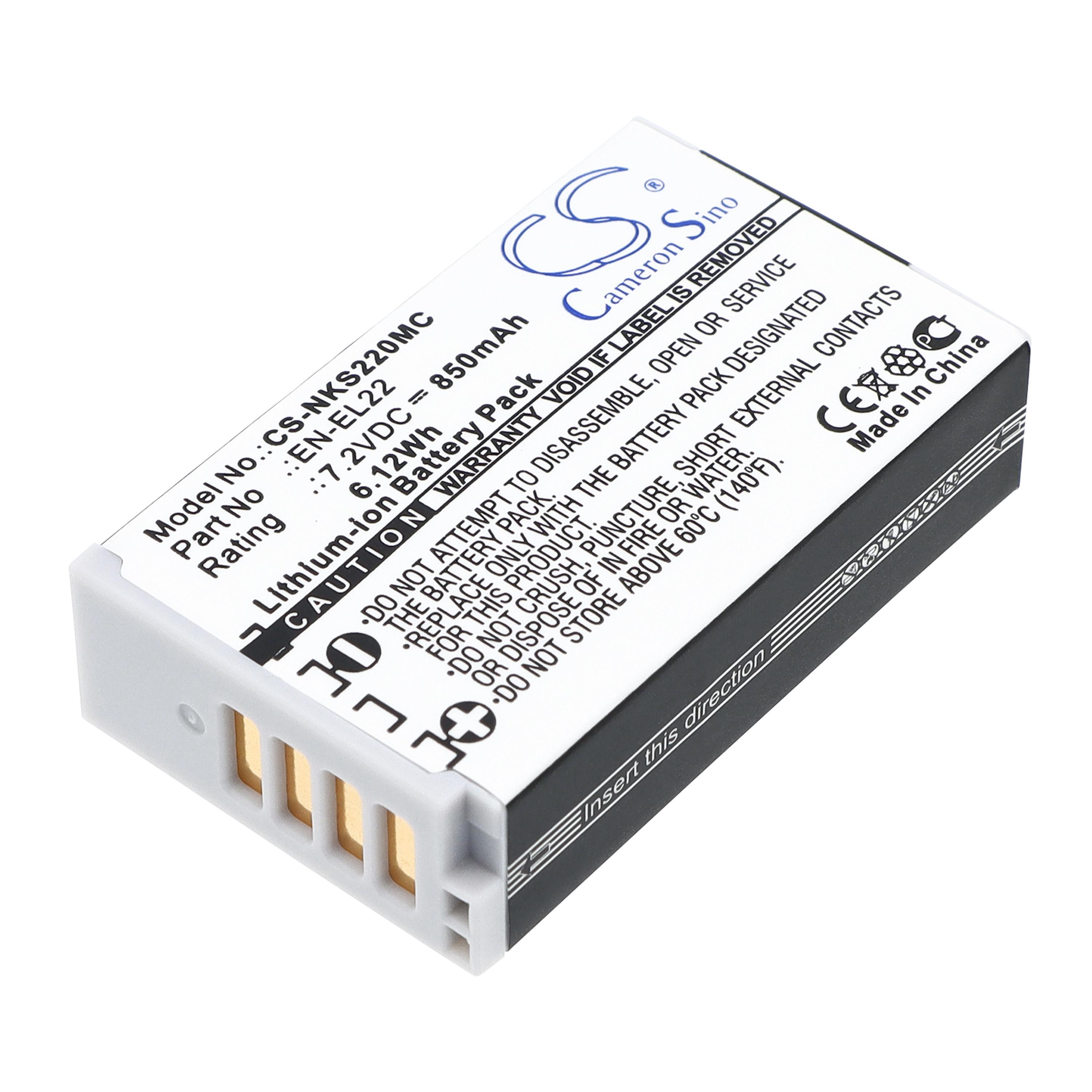 Cameron Sino 850 mAh for NiKon