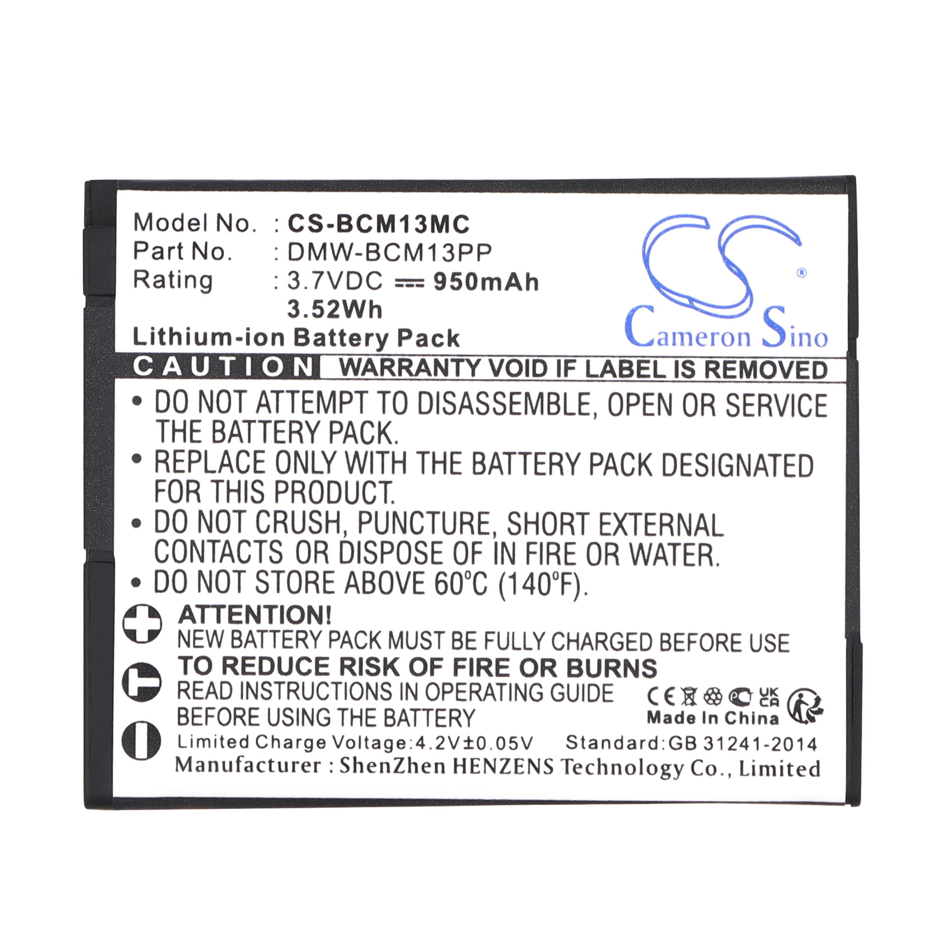 Cameron Sino 950 mAh for Panasonic