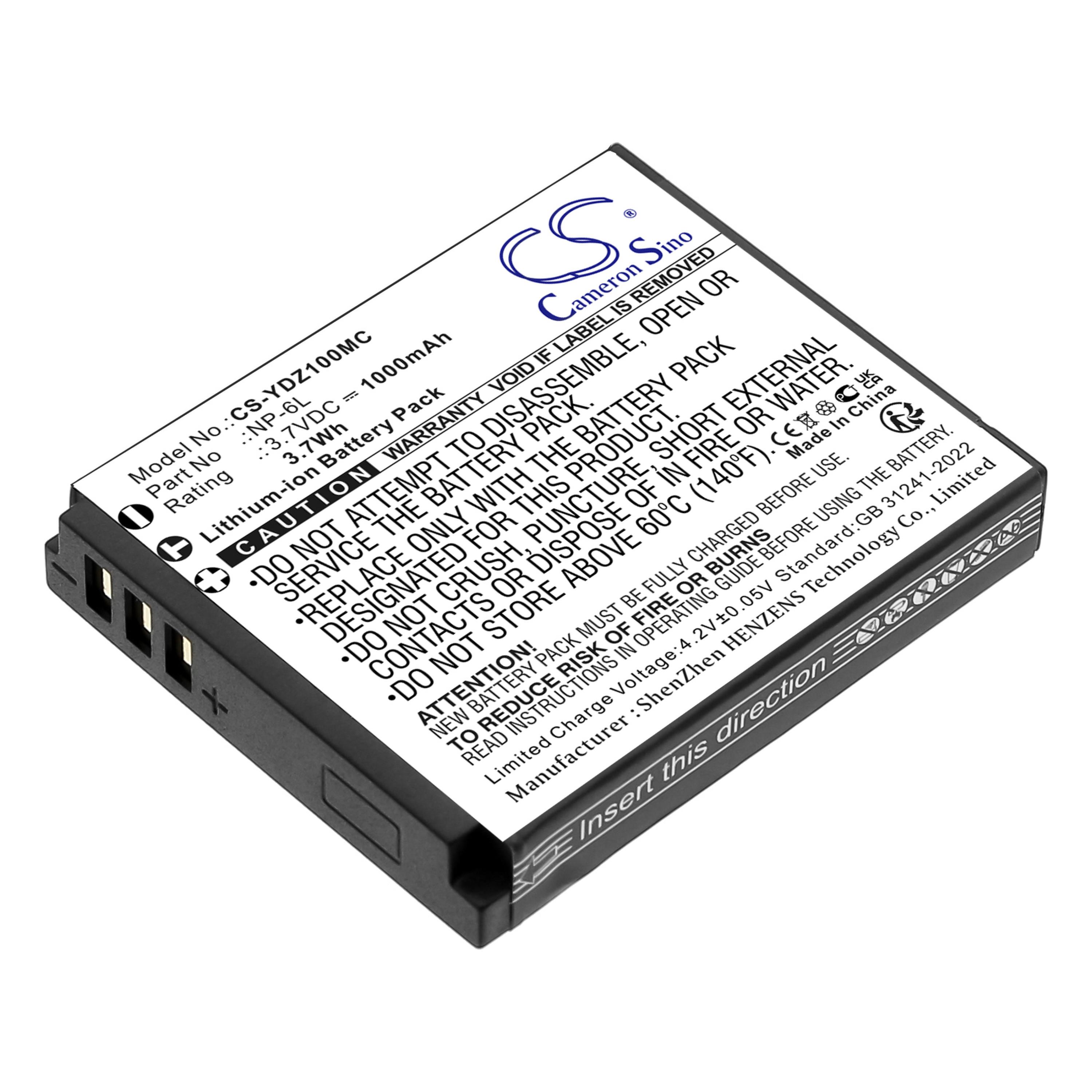 Cameron Sino Replacement Battery for Yashica