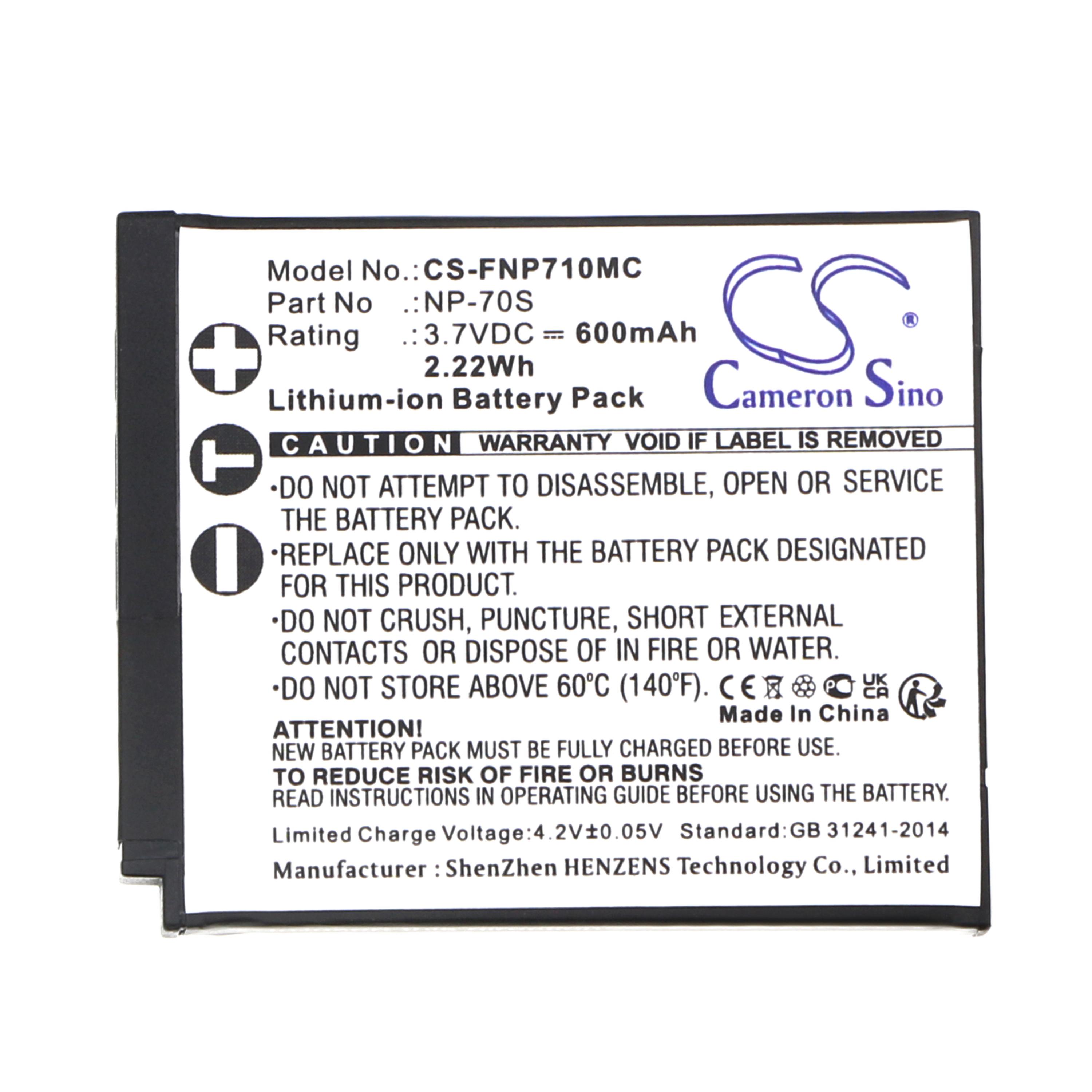Cameron Sino Replaces battery for Fujifilm