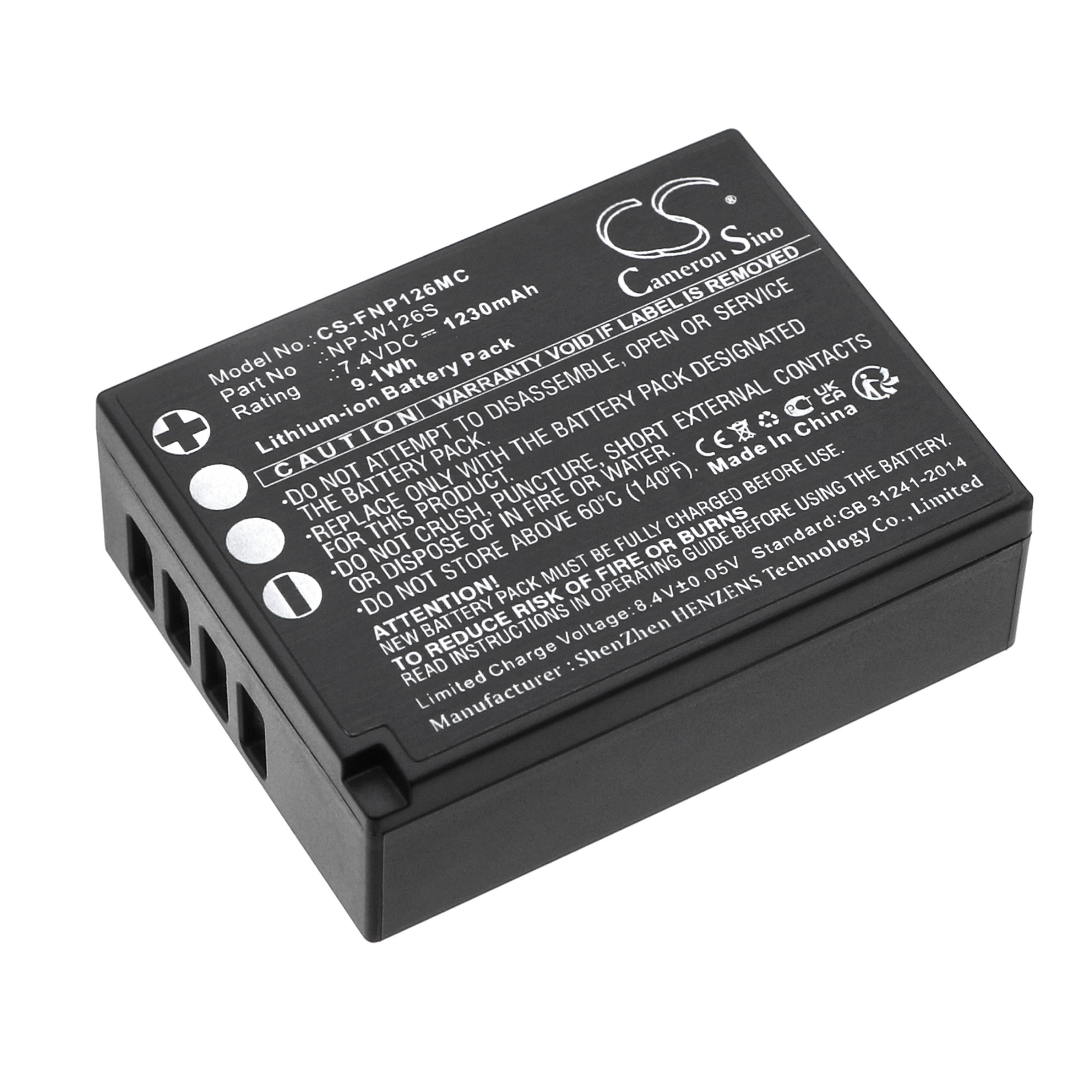 Cameron Sino Replaces battery for Fujifilm
