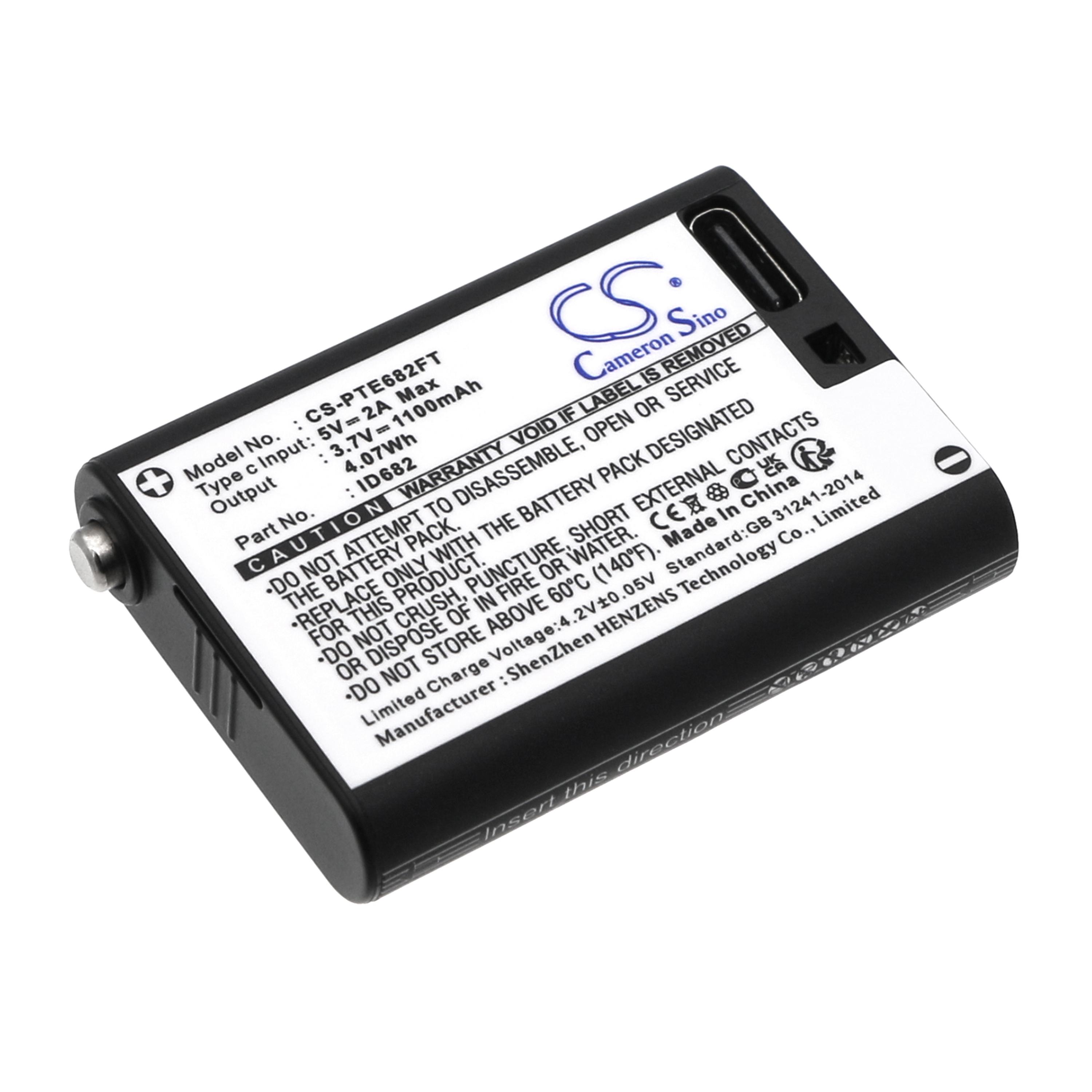 Cameron Sino Replacement Battery for Ledlenser