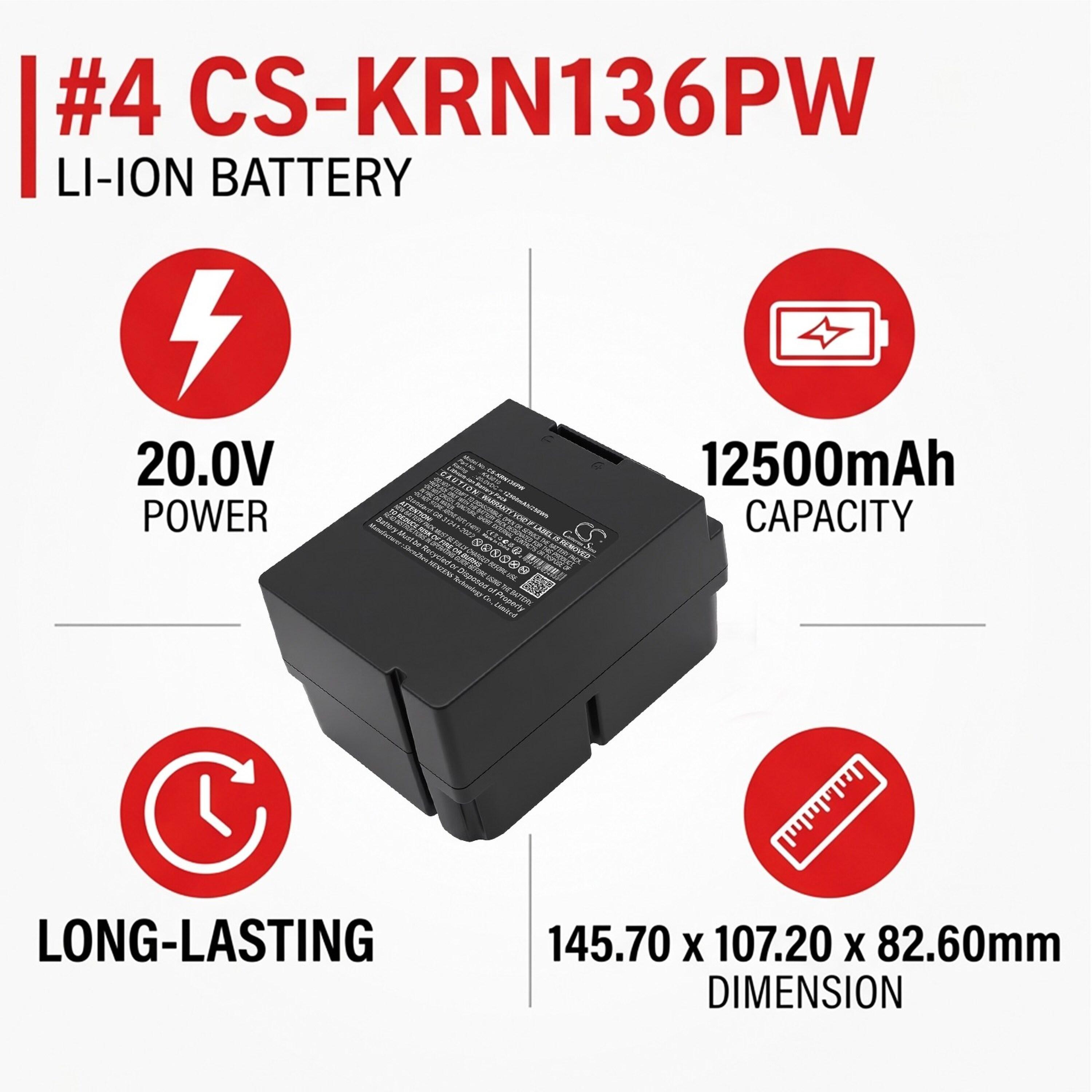 Cameron Sino 12500mAh Replacement Battery for