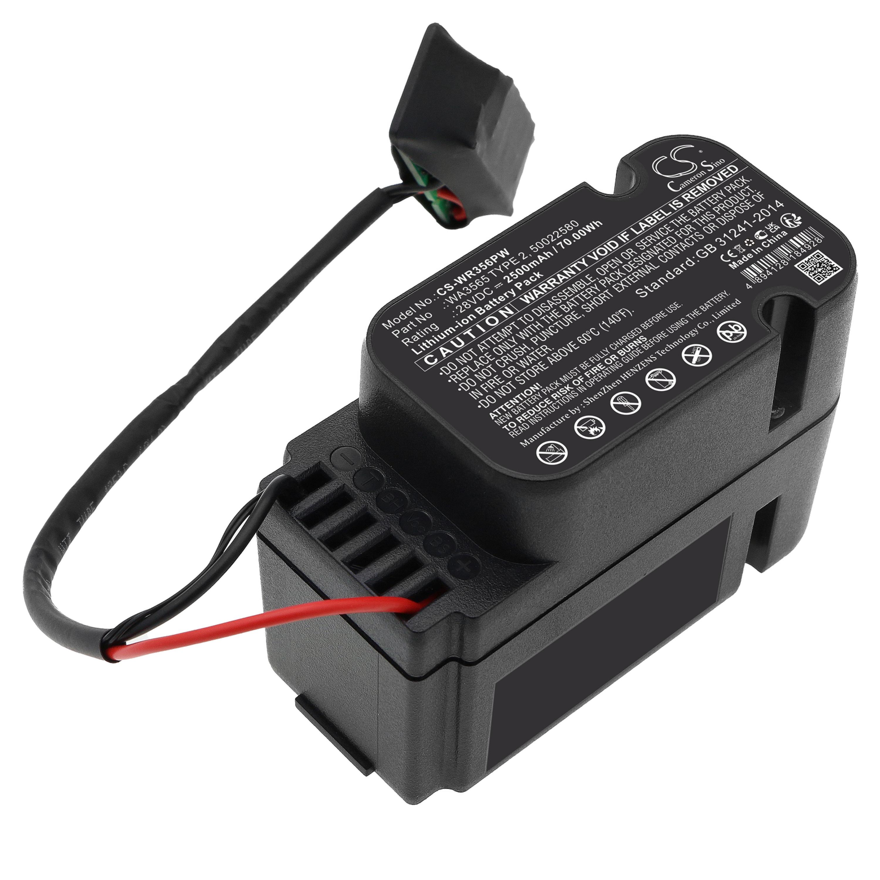 Cameron Sino 2500 mAh for Worx