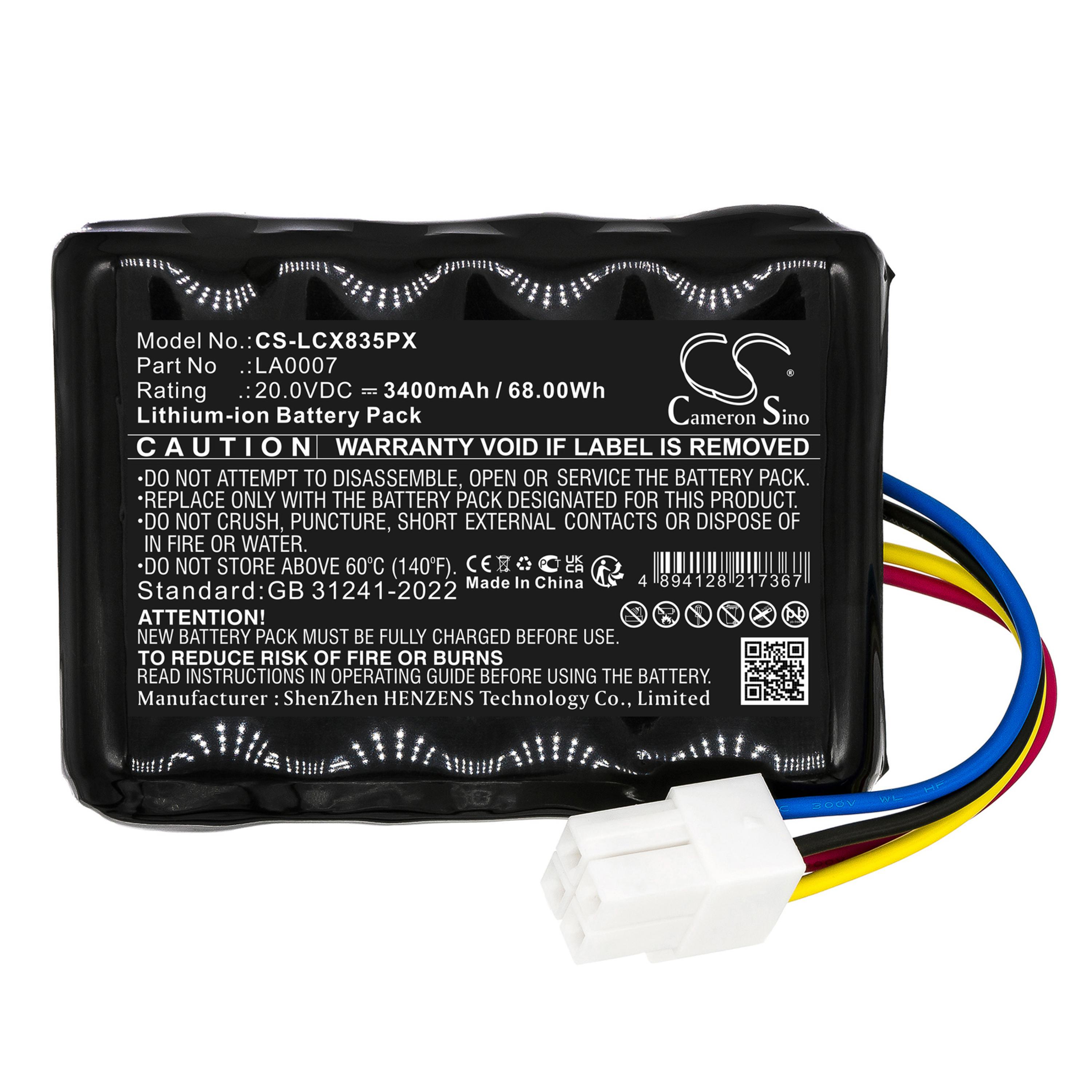 Cameron Sino 3400mAh Replacement Battery for