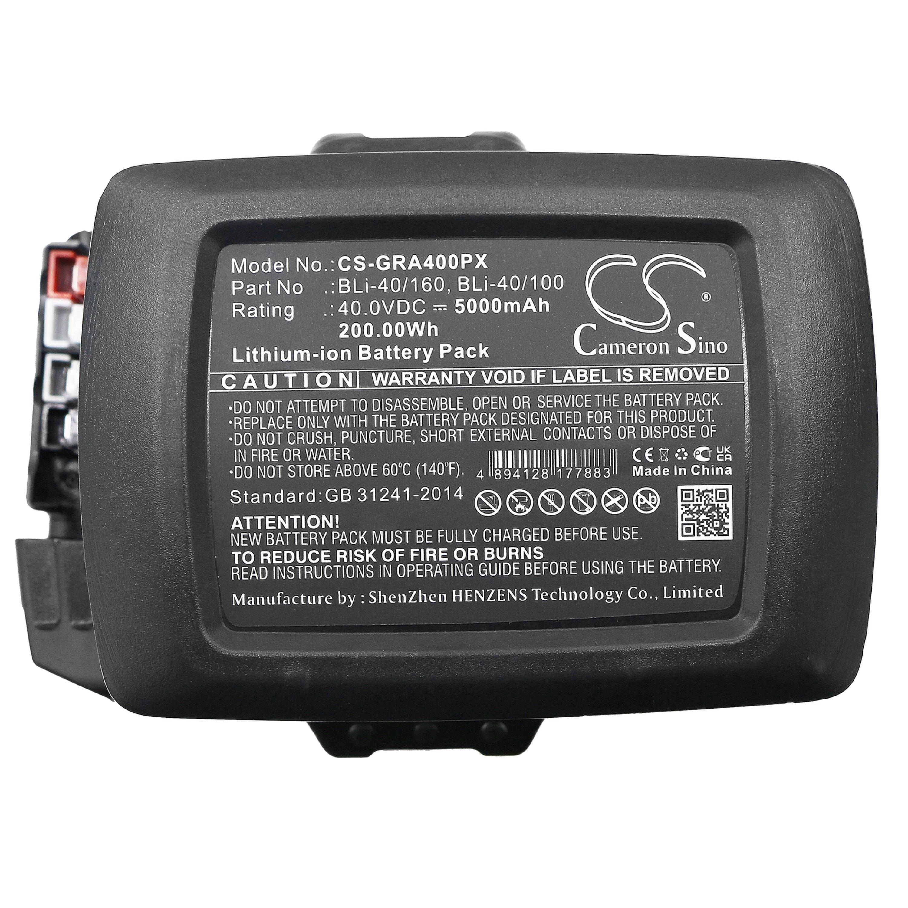 Cameron Sino 5000 mAh for Gardena