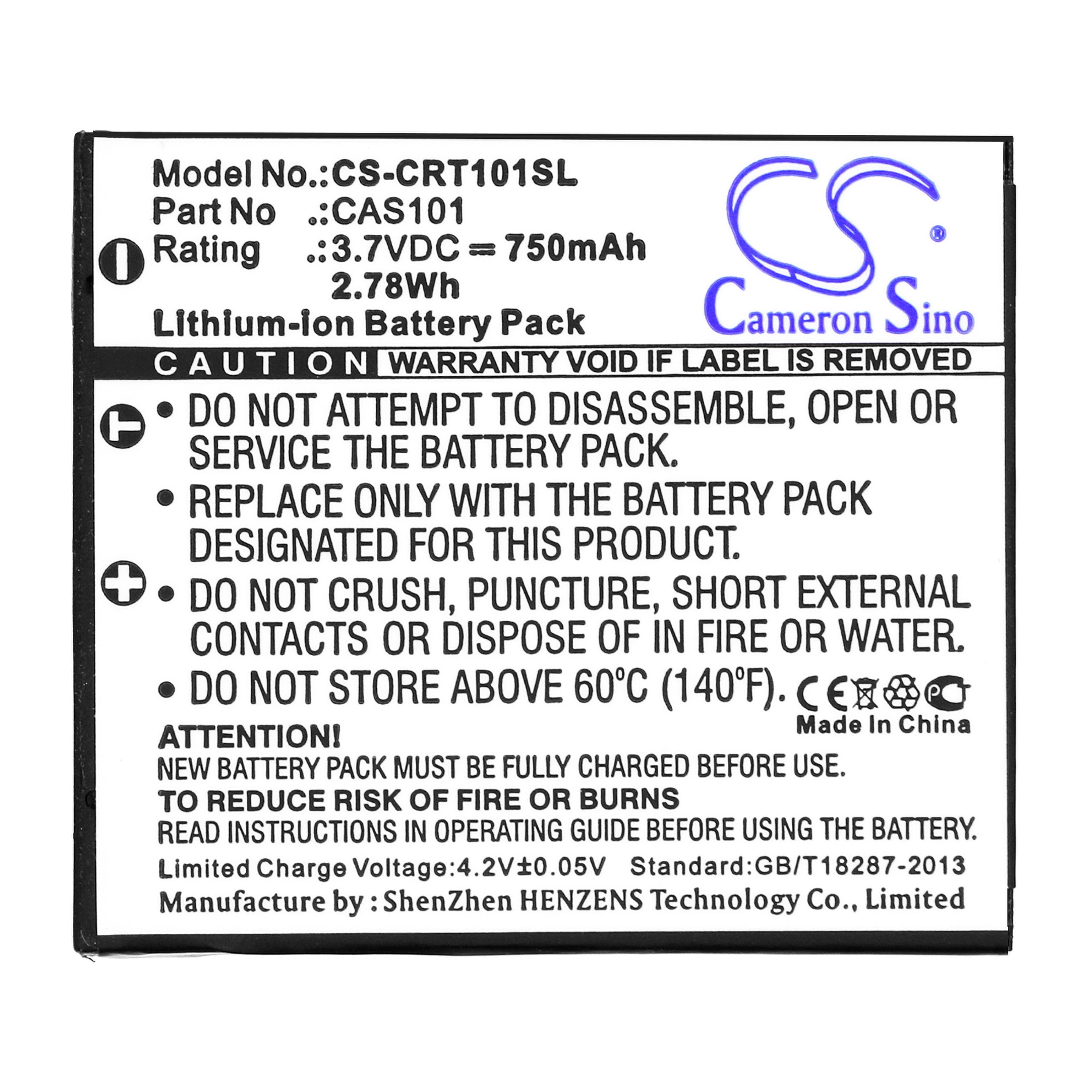Cameron Sino 750 mAh for Creative