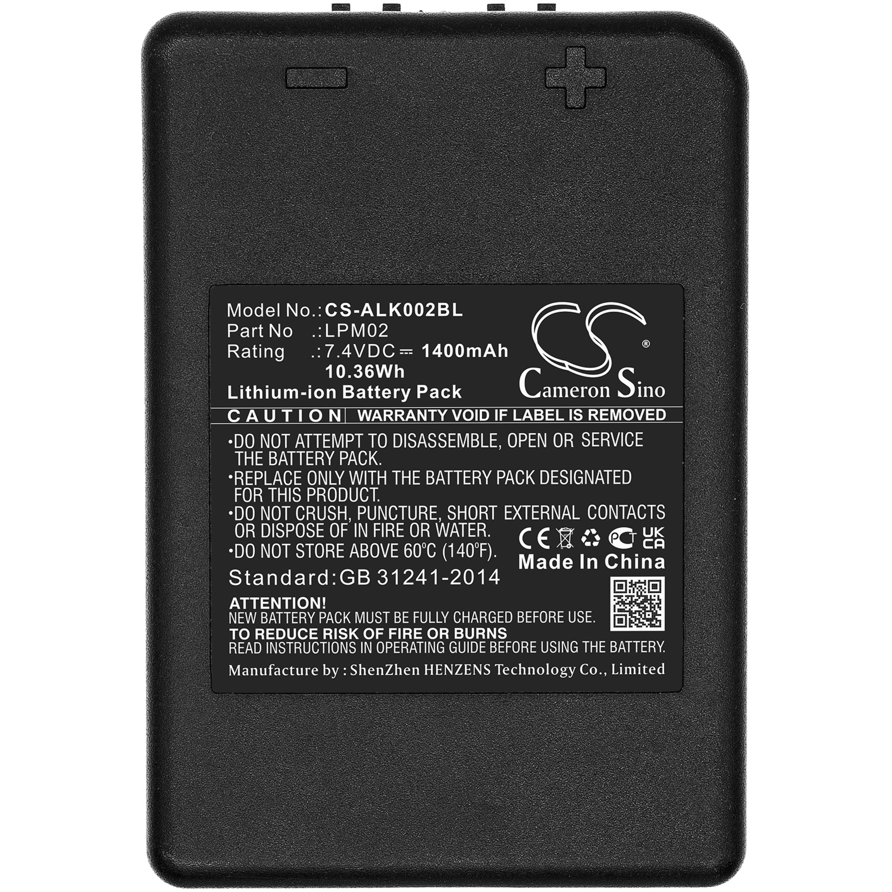 Cameron Sino 1400 mAh for Autec
