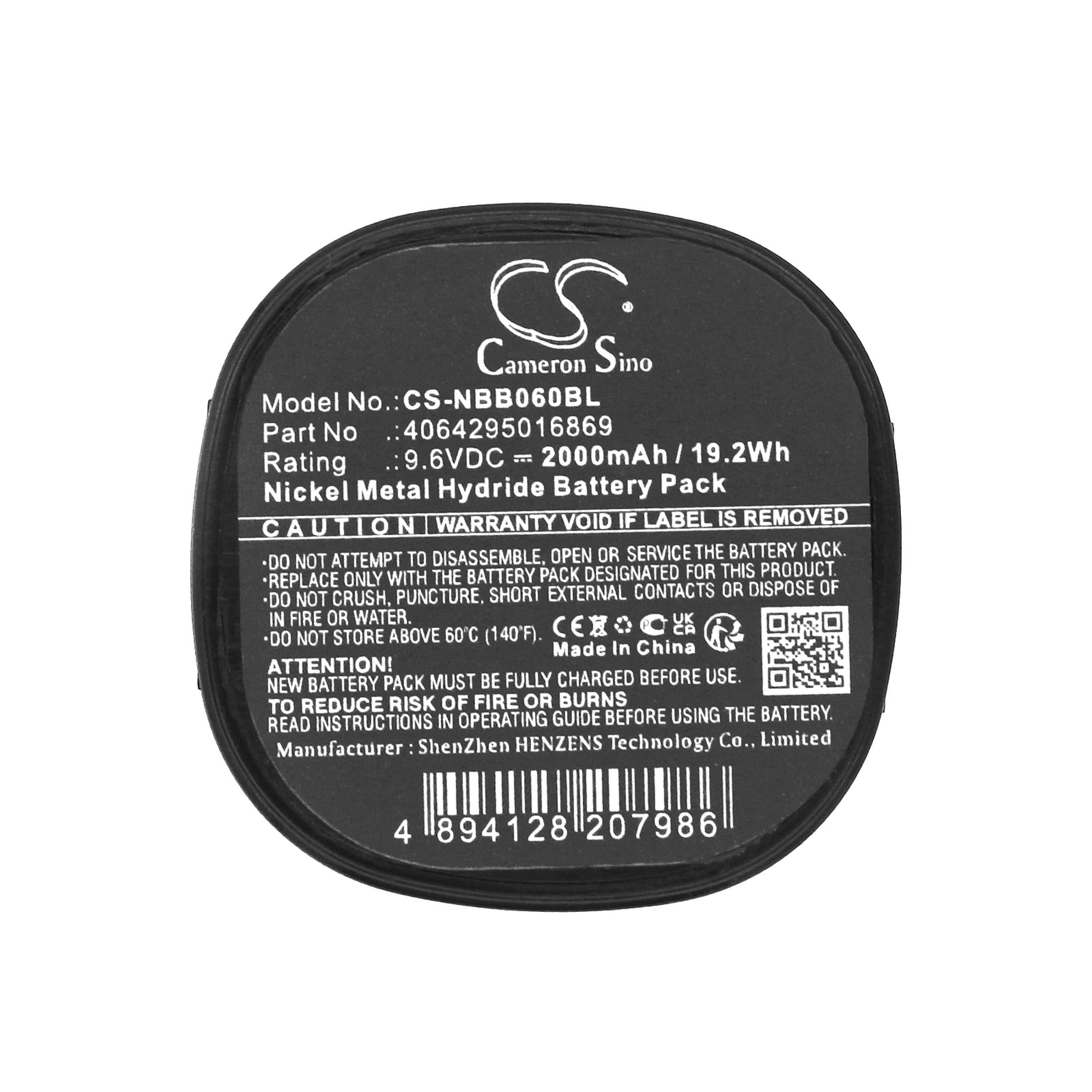 Cameron Sino Replacement Battery for NBB