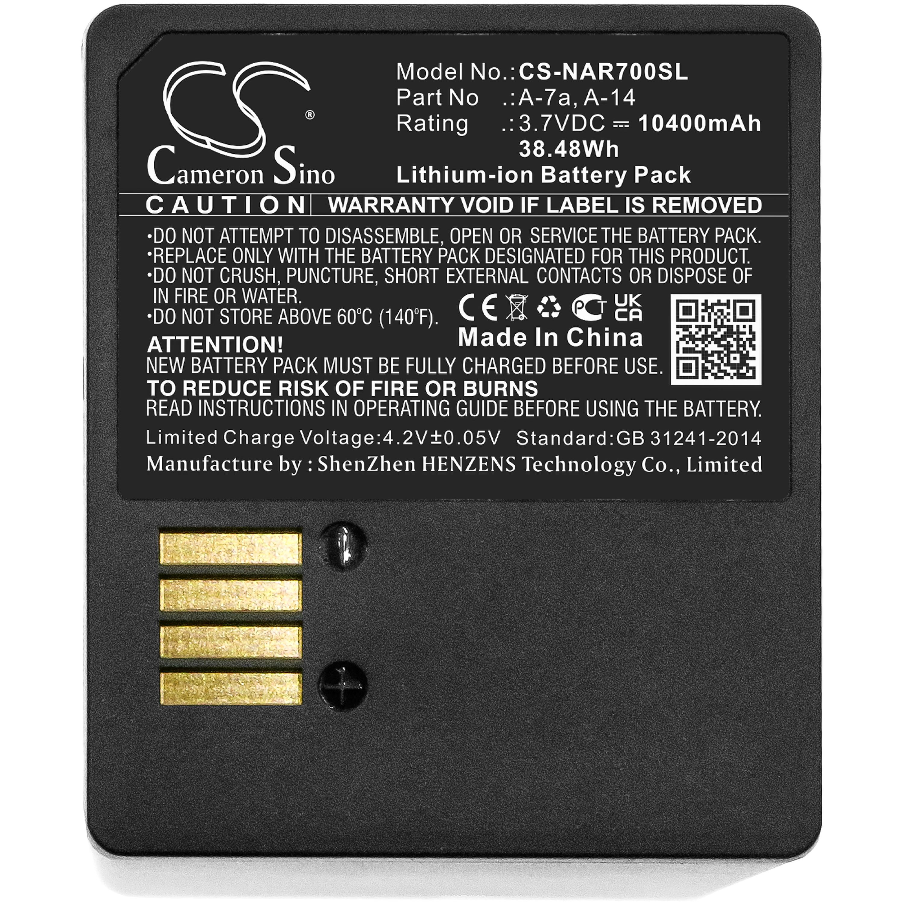 Cameron Sino 10400 mAh for Arlo