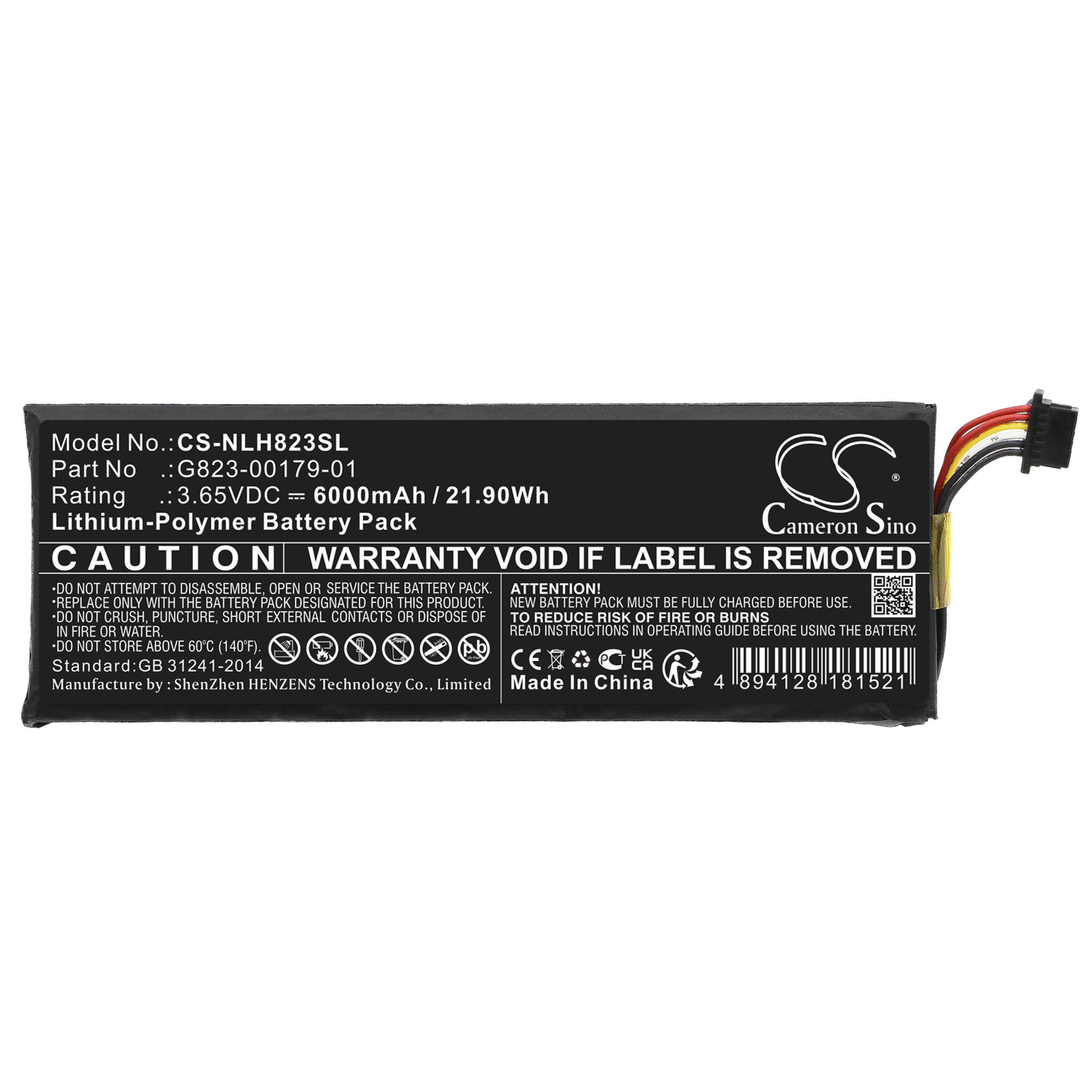 Cameron Sino 6000mAh Battery for Google