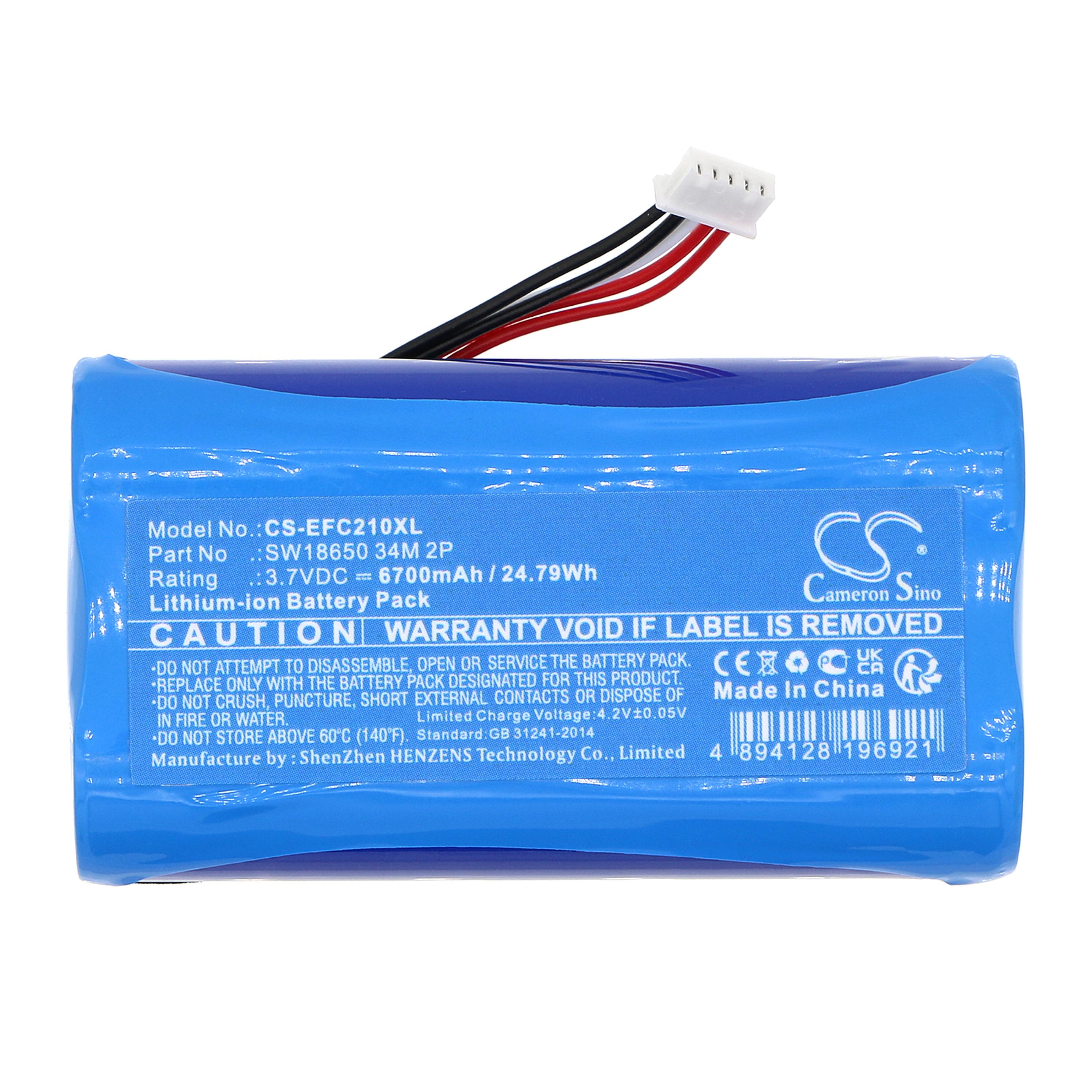 Cameron Sino 6700mAh Replacement Battery for
