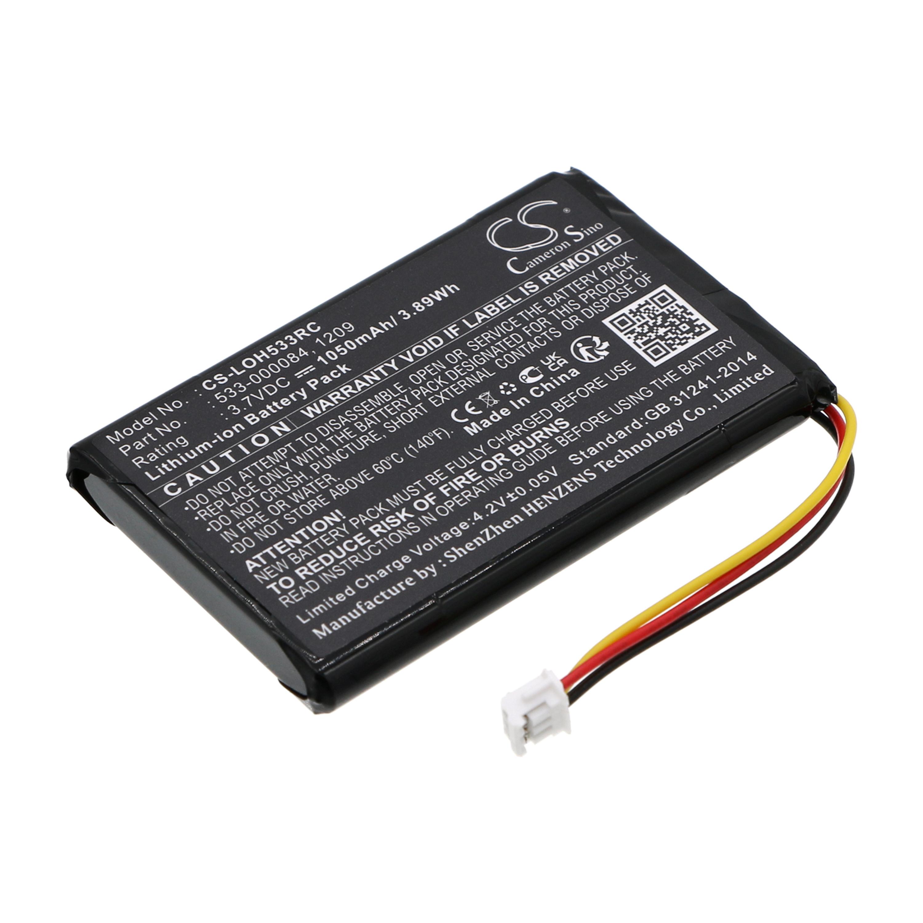Cameron Sino 1050 mAh for Logitech