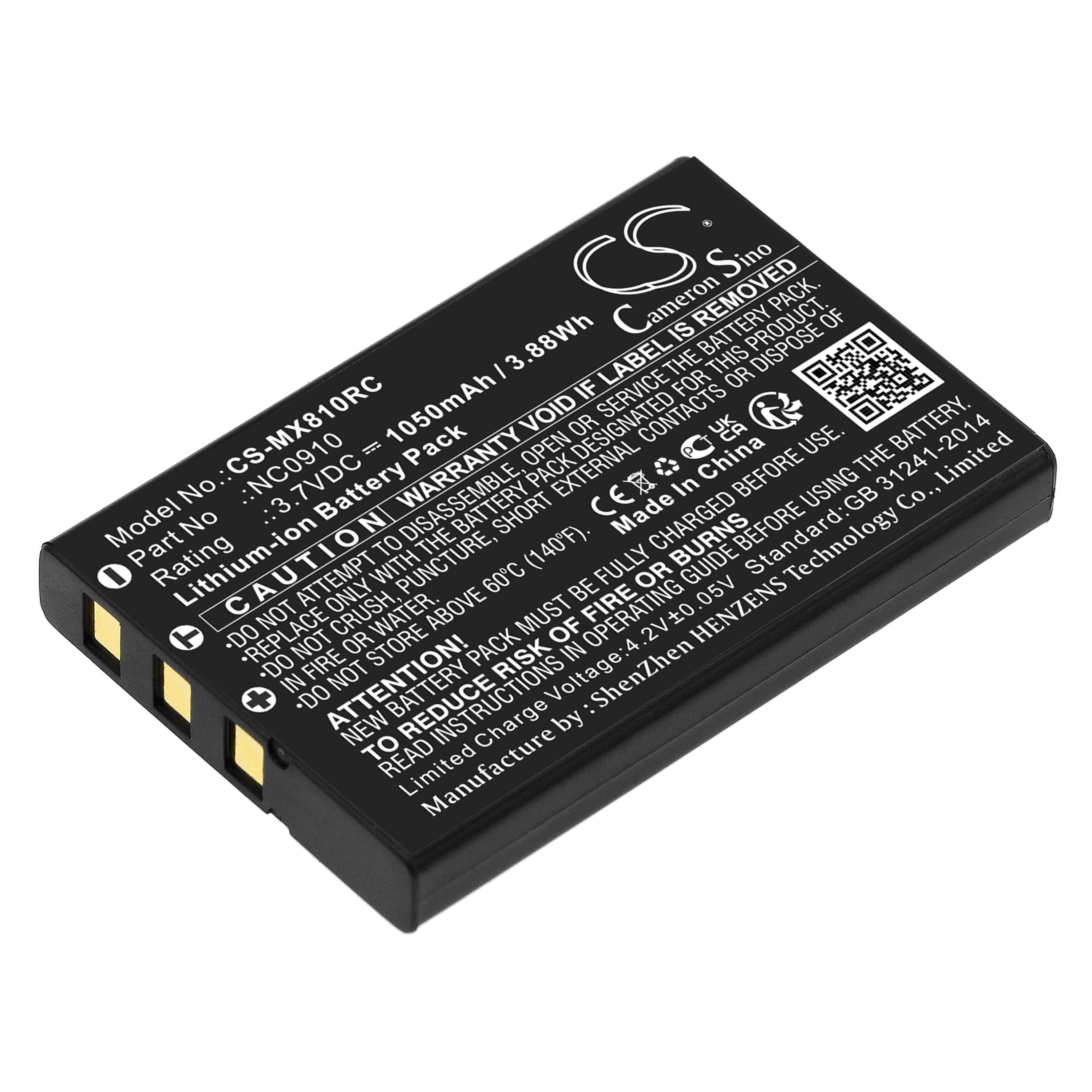 Cameron Sino 1050 mAh for URC