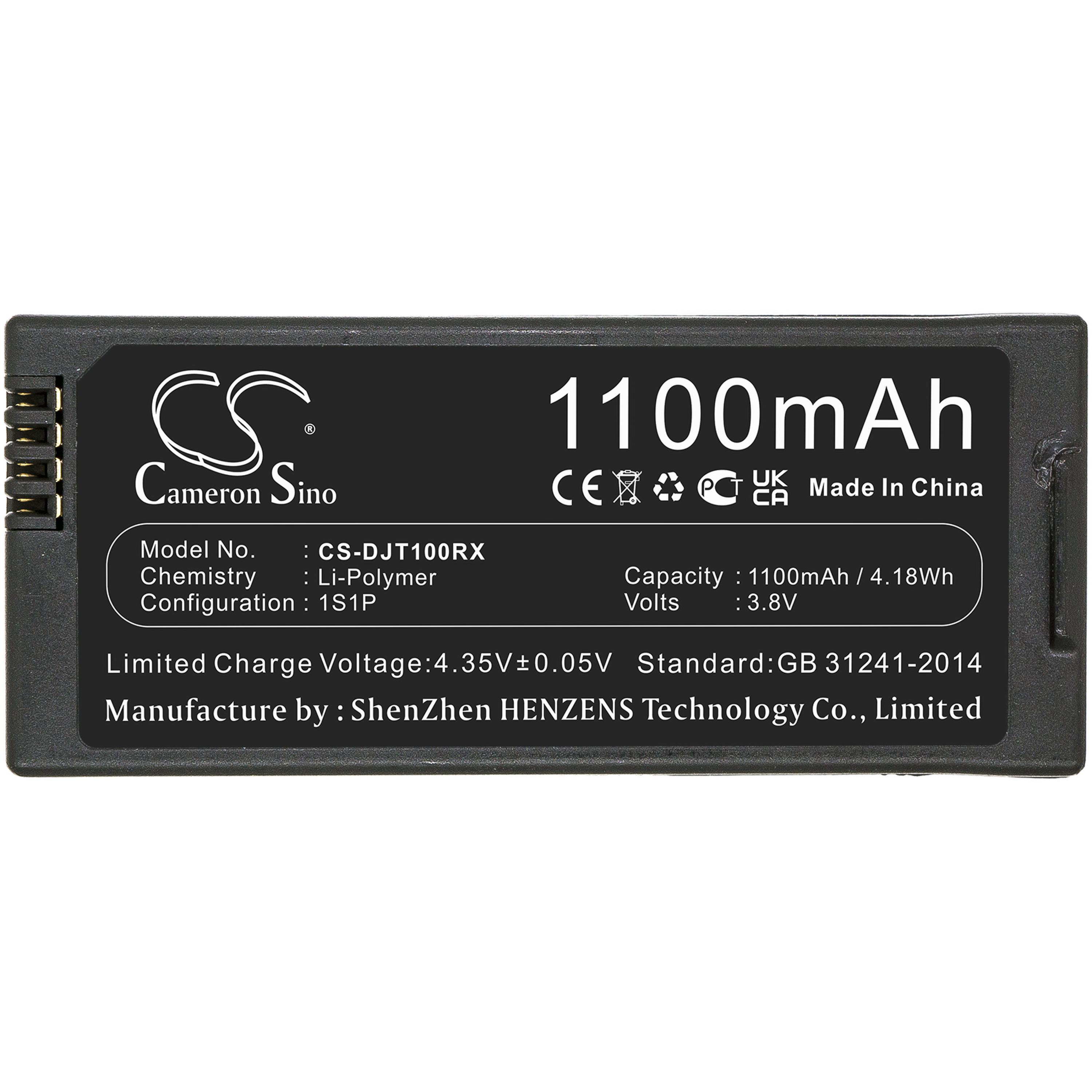 Cameron Sino 1100 mAh for DJI