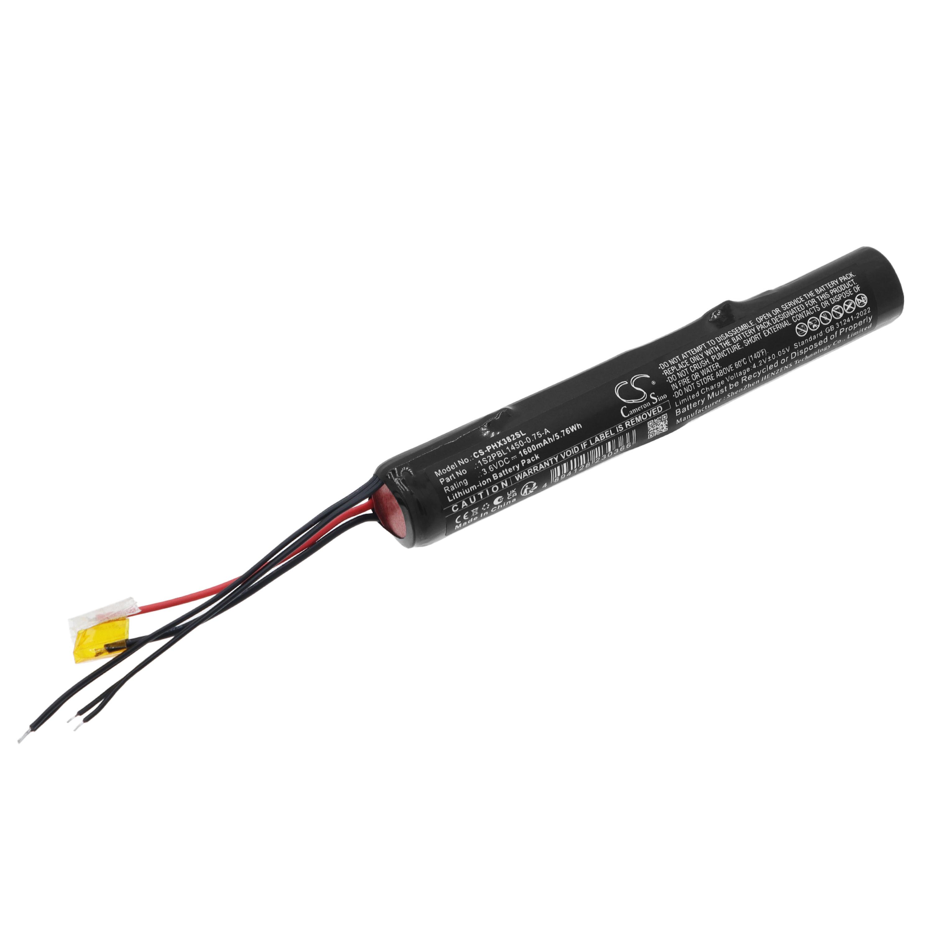 Cameron Sino 1600mAh Battery for Philips