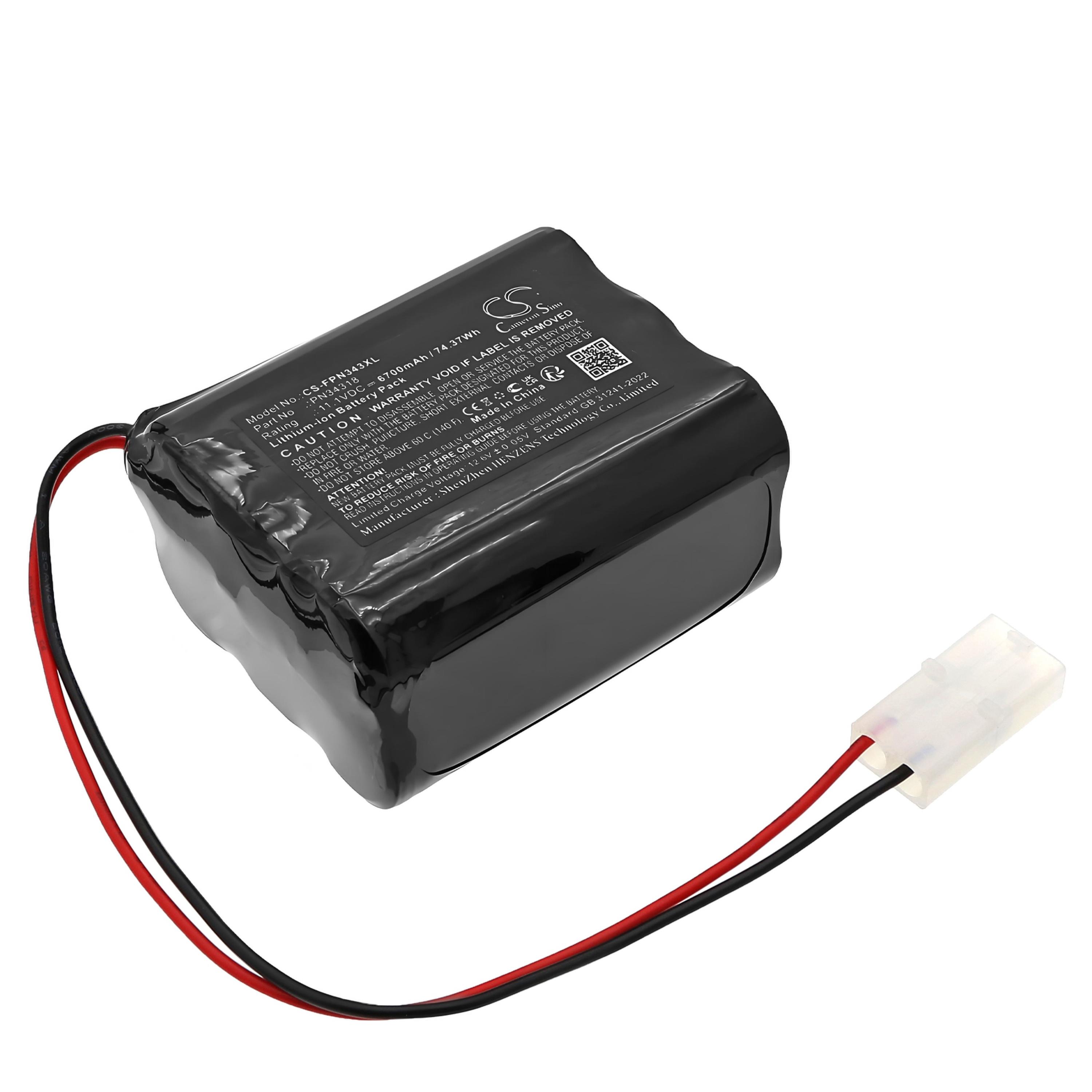 Cameron Sino Replacement Battery for Foxpro