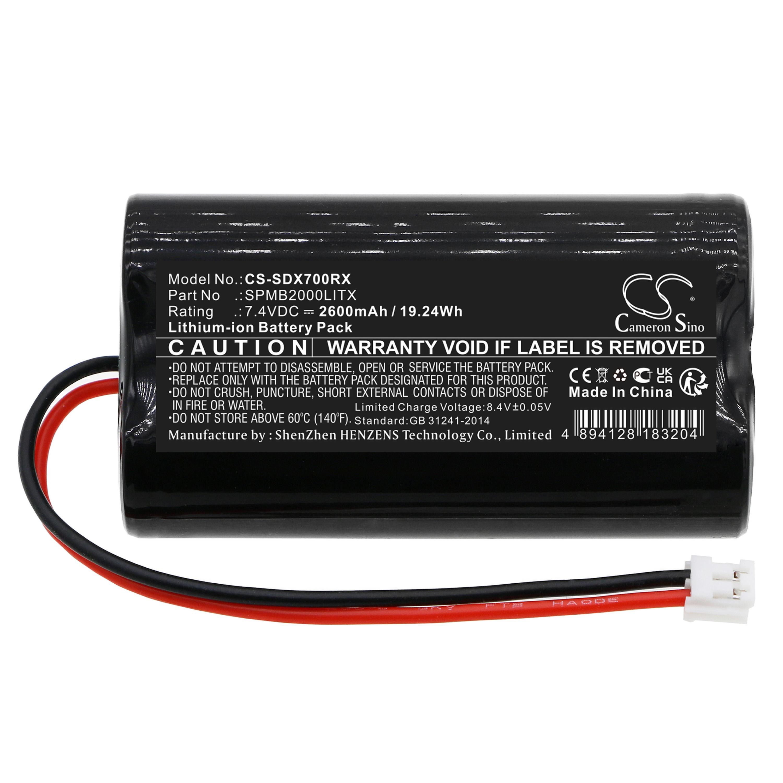 Cameron Sino 2600mAh Battery for Spektrum