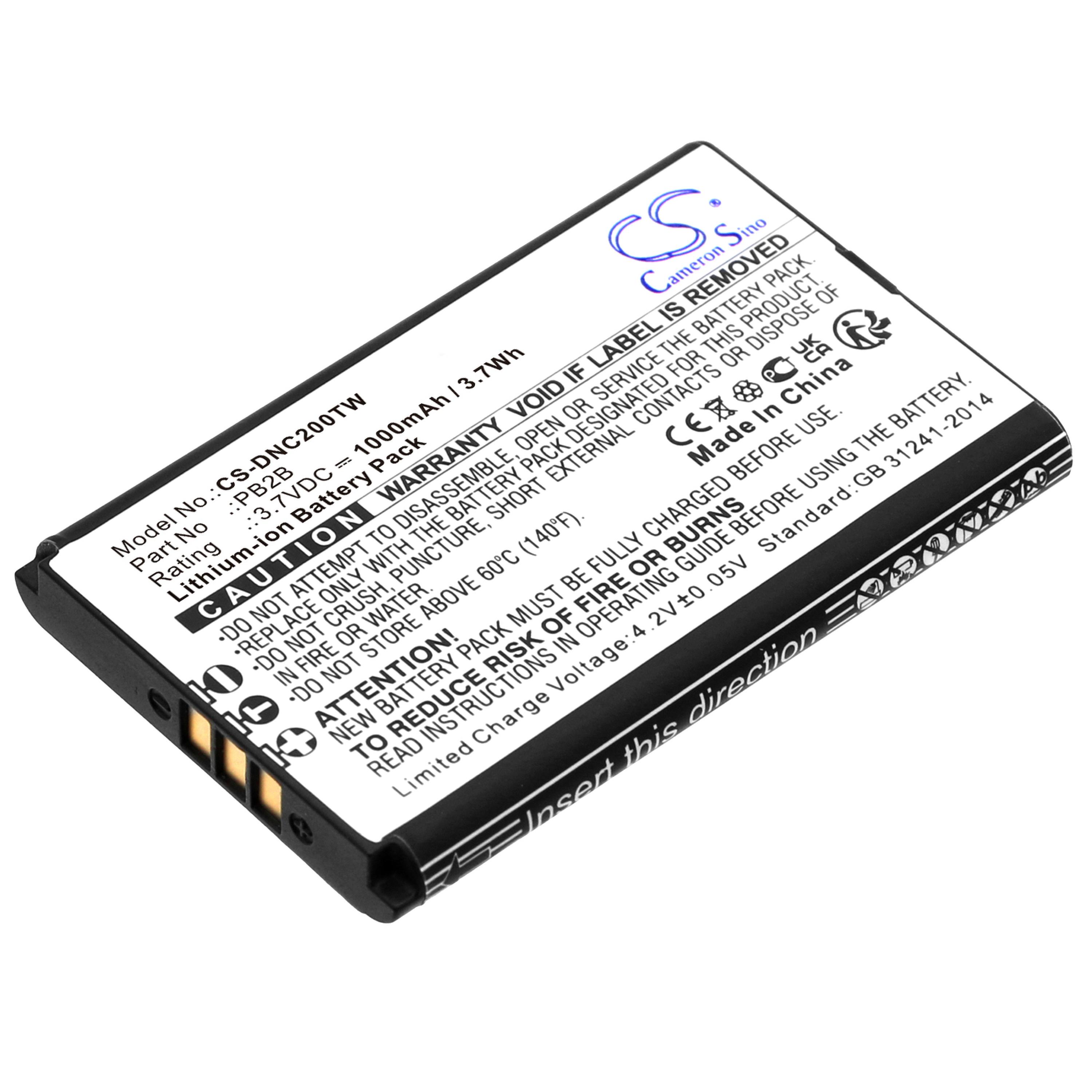 Cameron Sino 1000mAh Battery for Dynascan