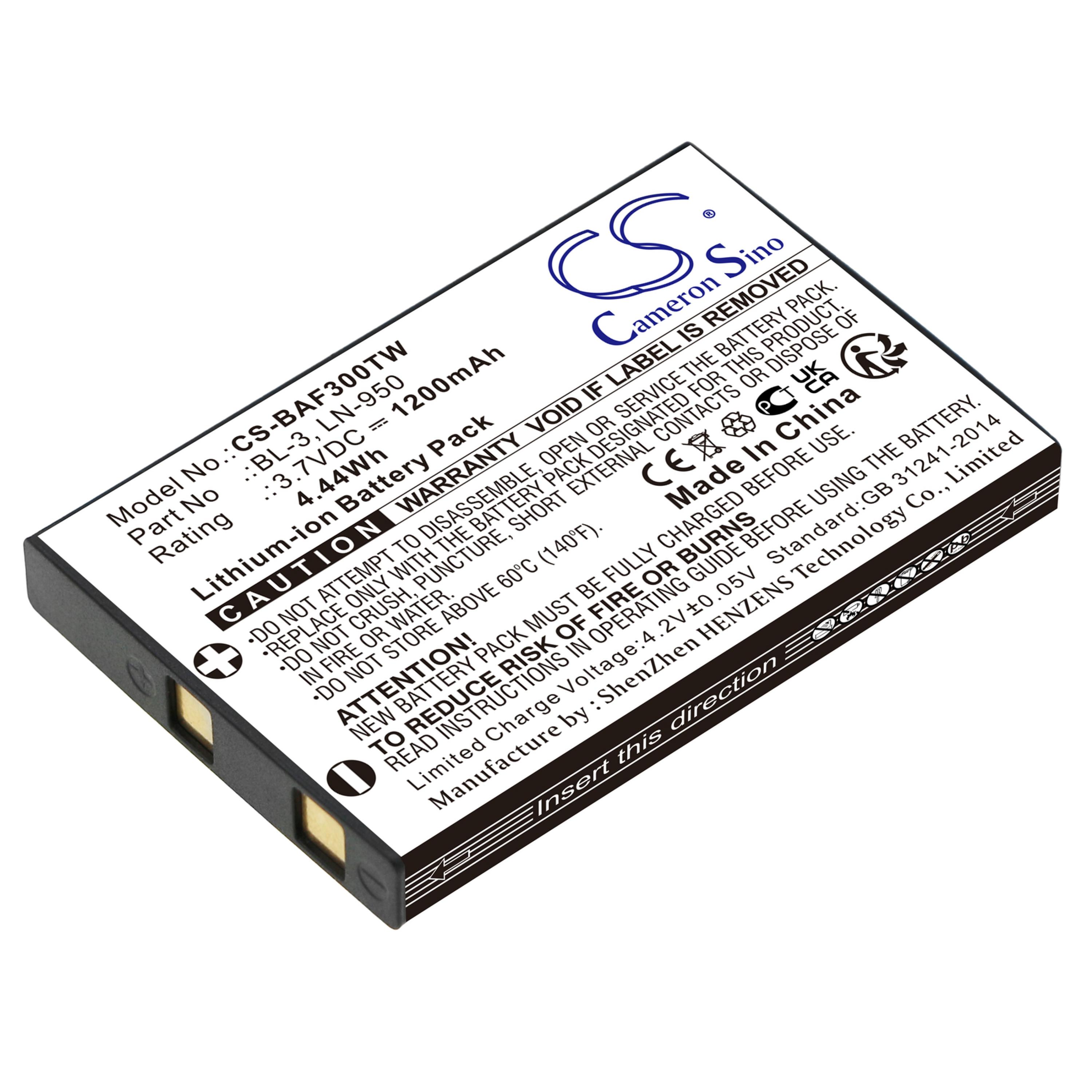 Cameron Sino 1200 mAh for Baofeng
