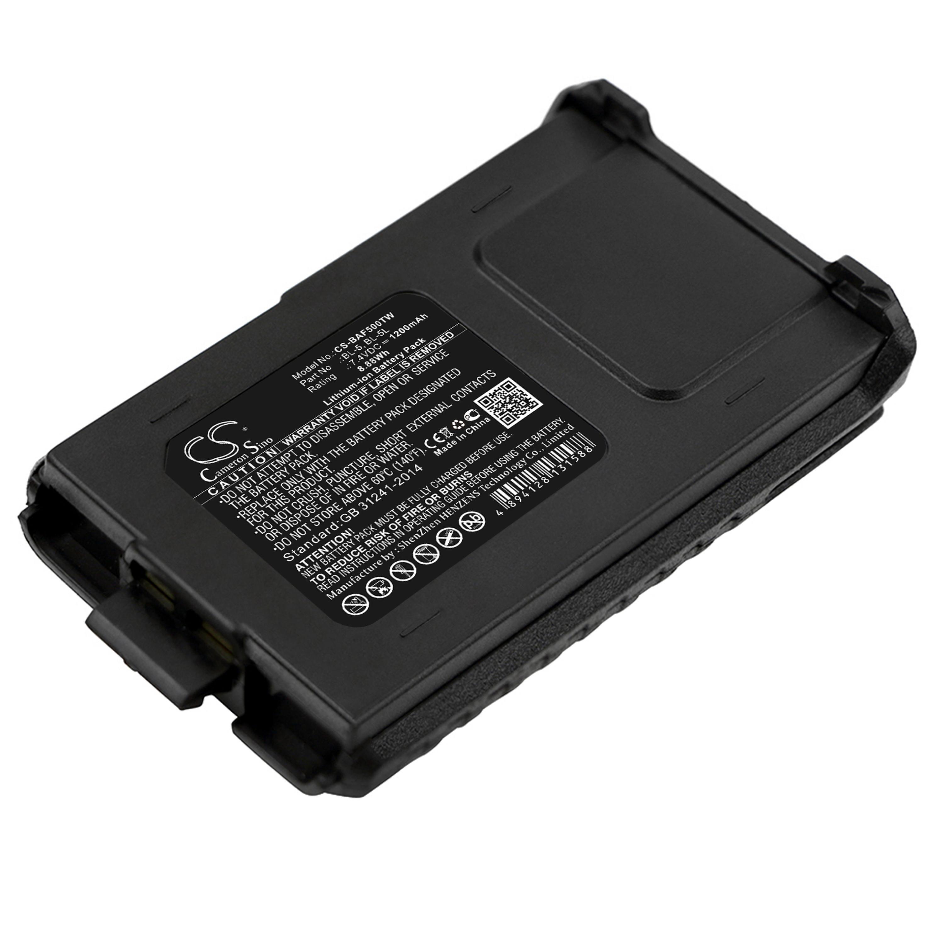 Cameron Sino 1200 mAh for Baofeng