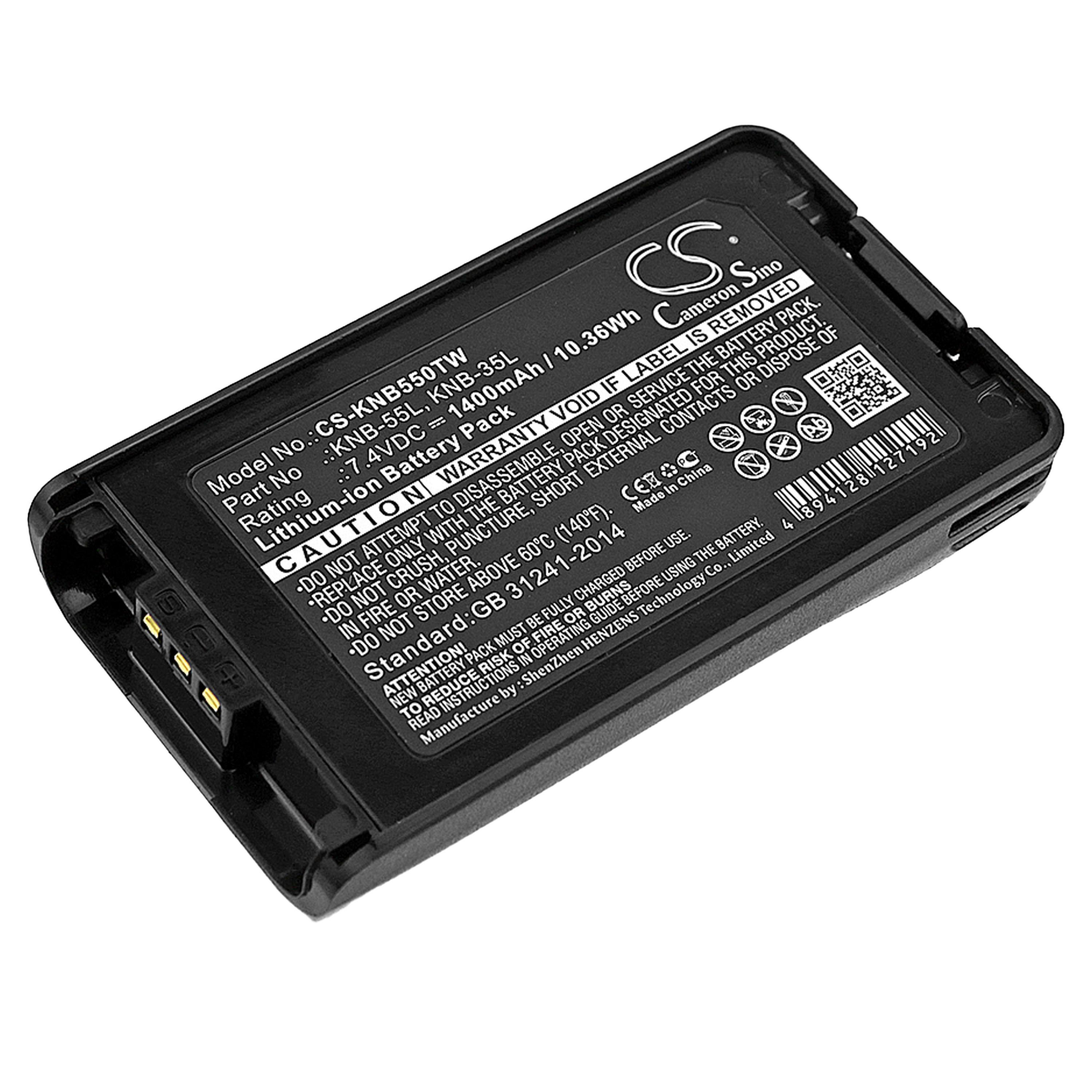 Cameron Sino 1400 mAh for Kenwood