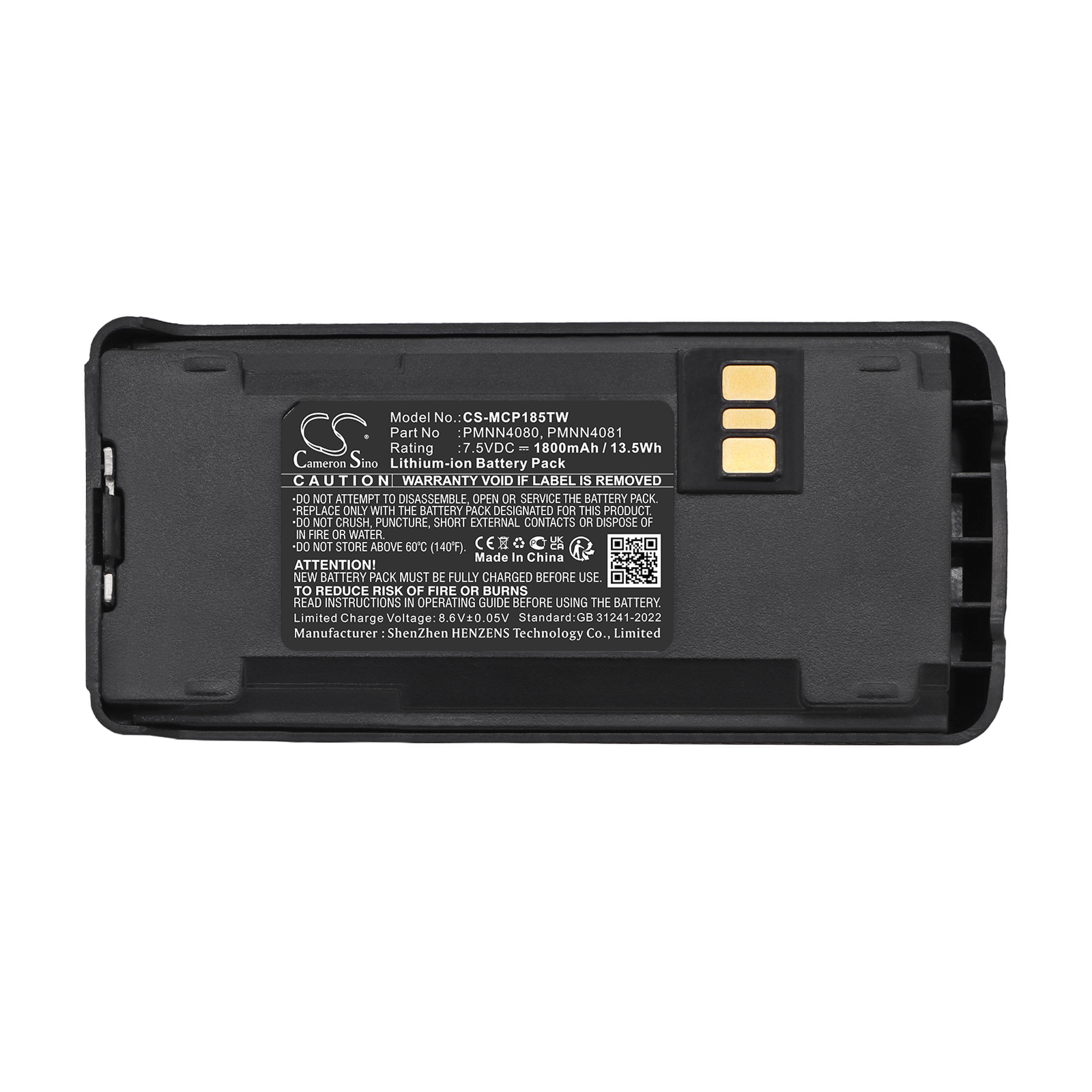 Cameron Sino 1800 mAh for Motorola