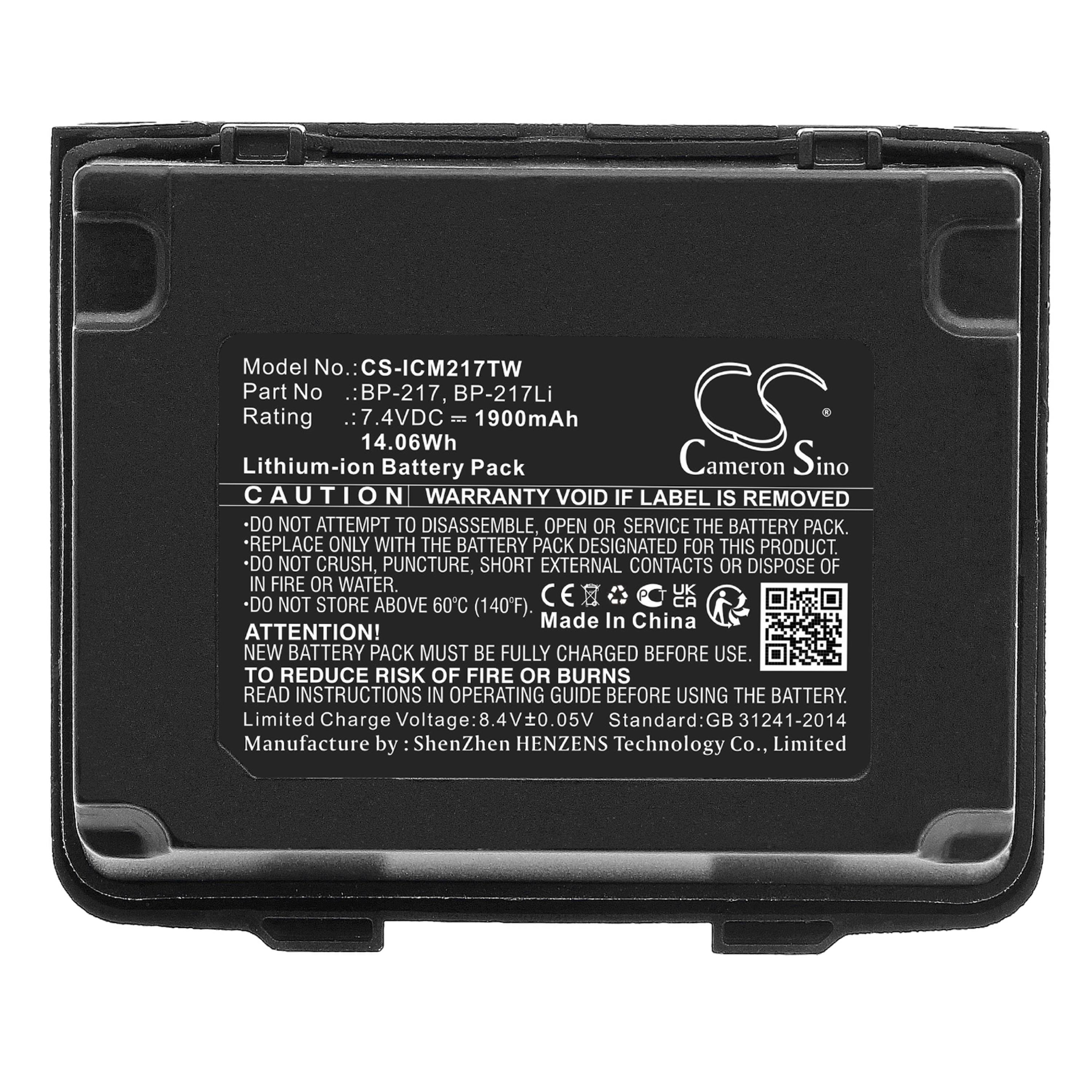 Cameron Sino 1900mAh Replacement Battery for