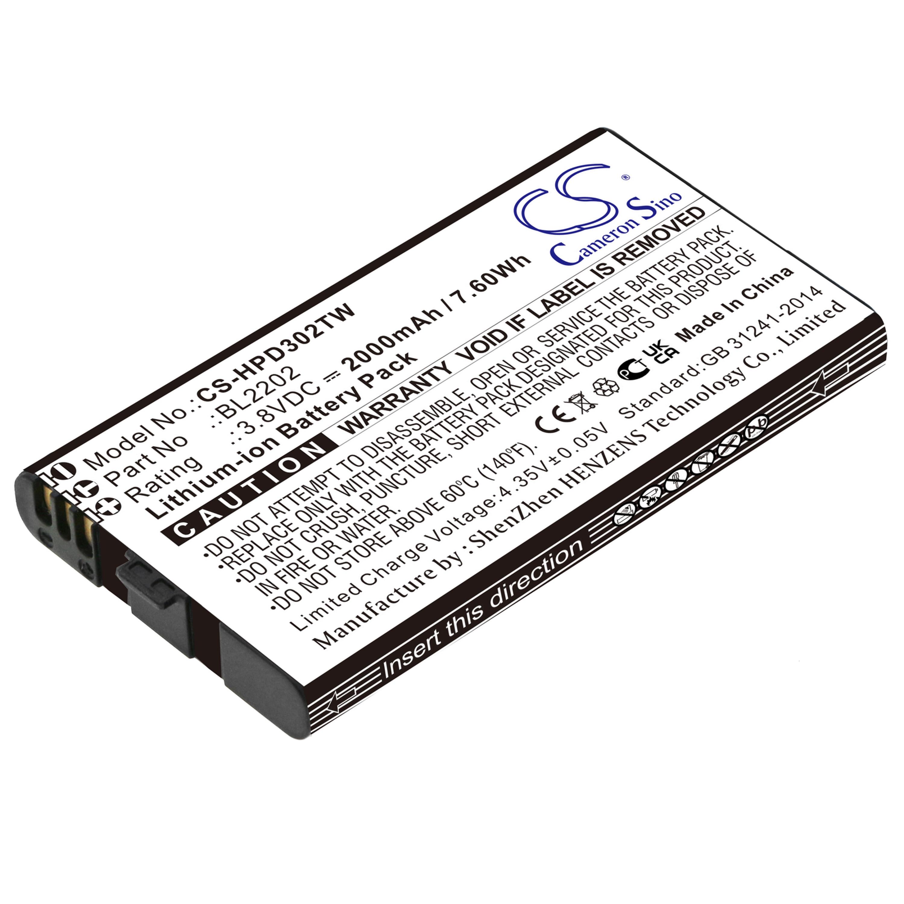 Cameron Sino 2000 mAh for Hytera