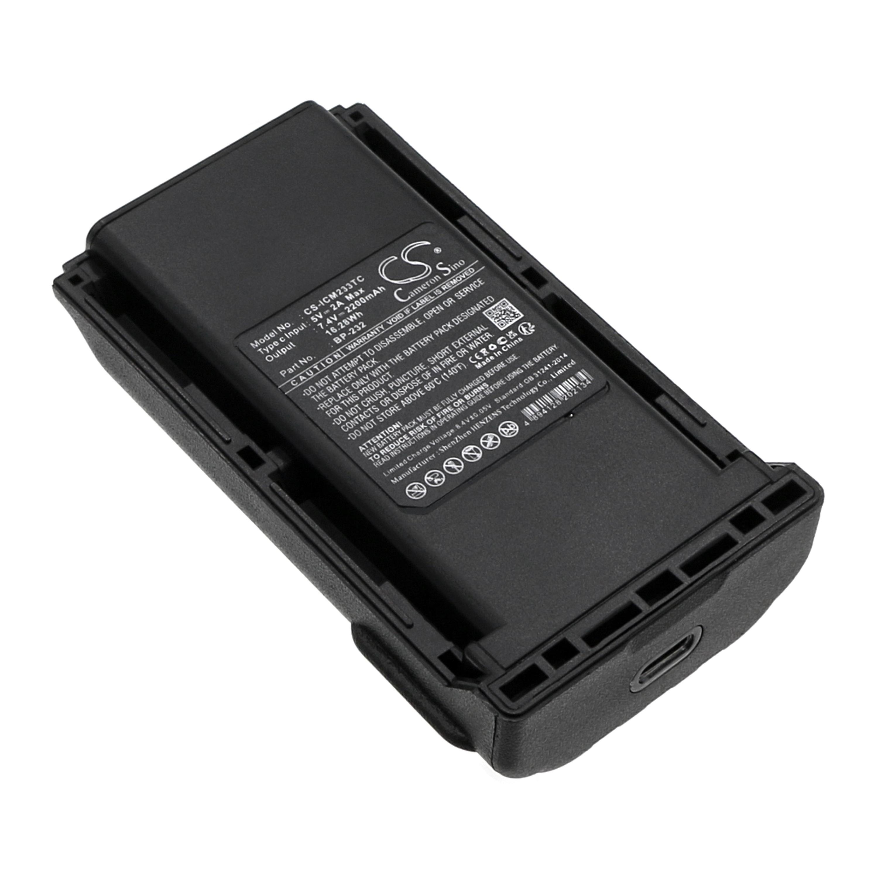 Cameron Sino 2200 mAh for Icom