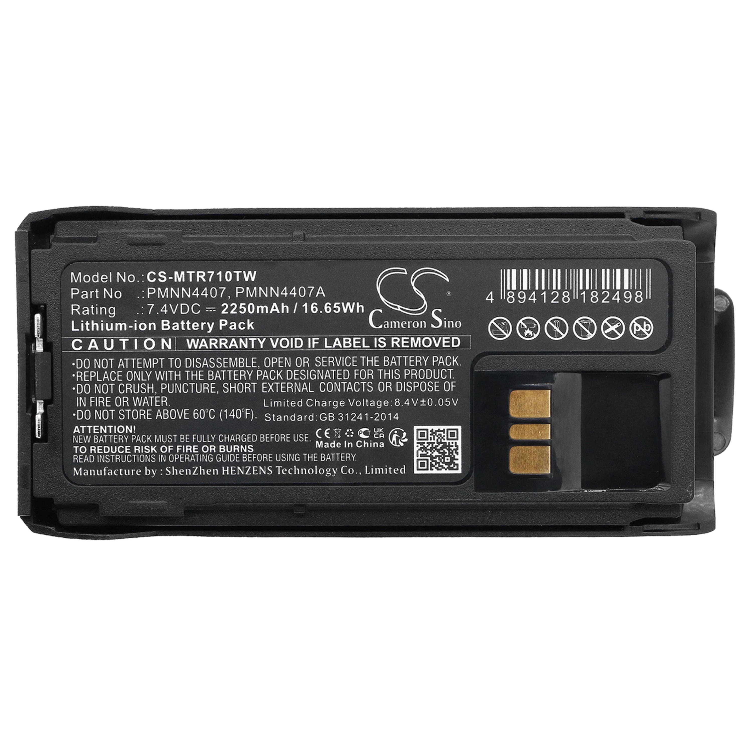 Cameron Sino 2250 mAh for Motorola