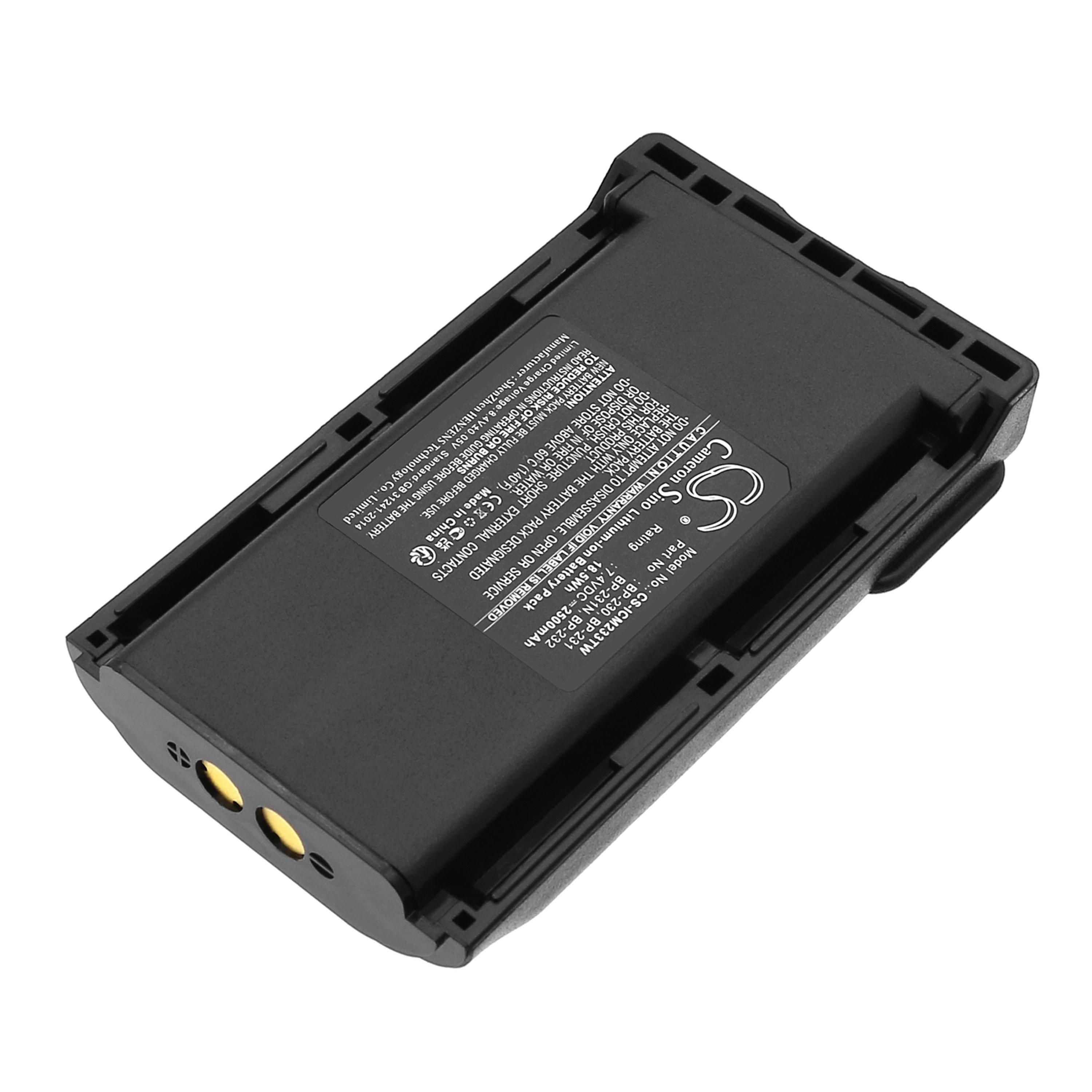 Cameron Sino 2500 mAh for Icom
