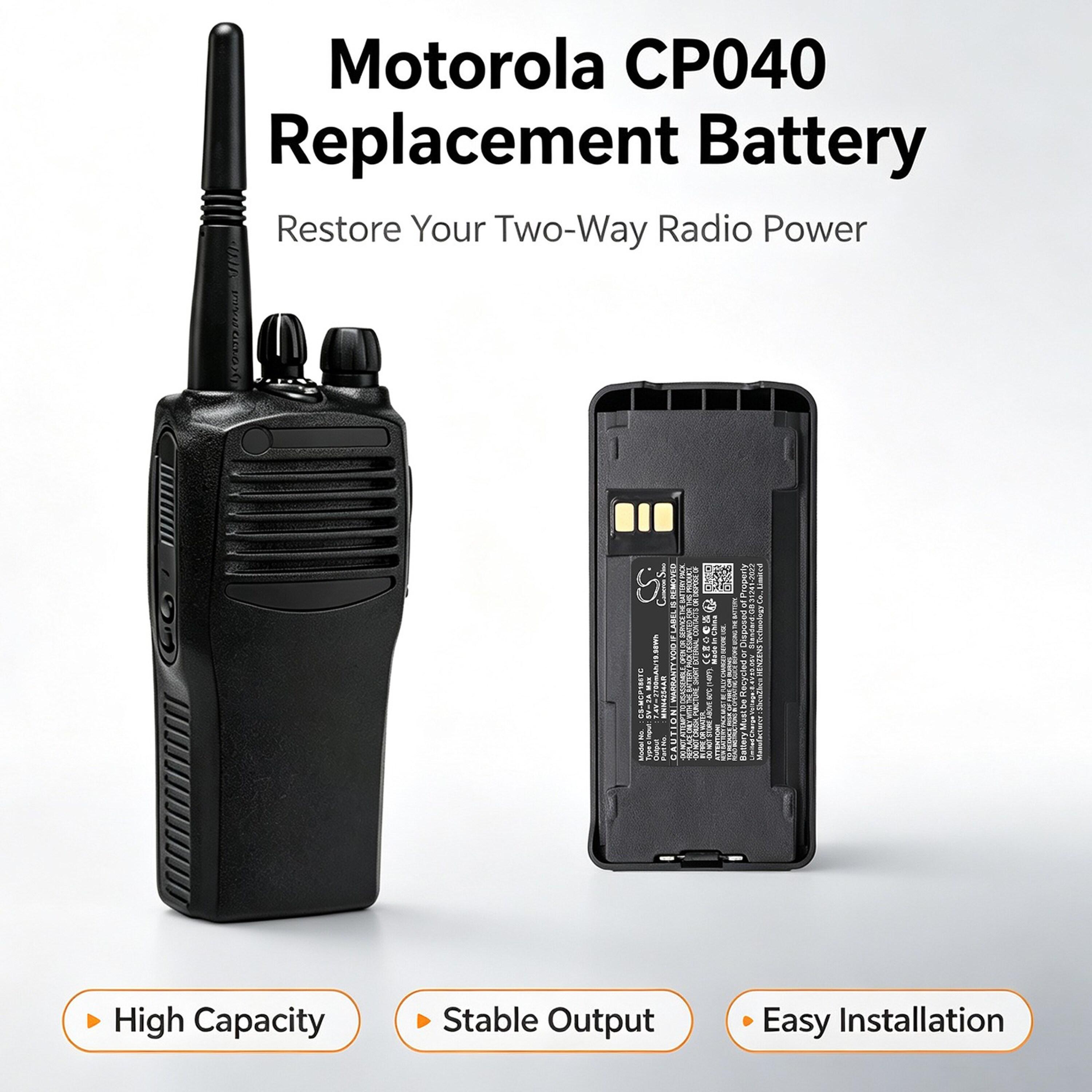 Cameron Sino 2700mAh Replacement Battery for