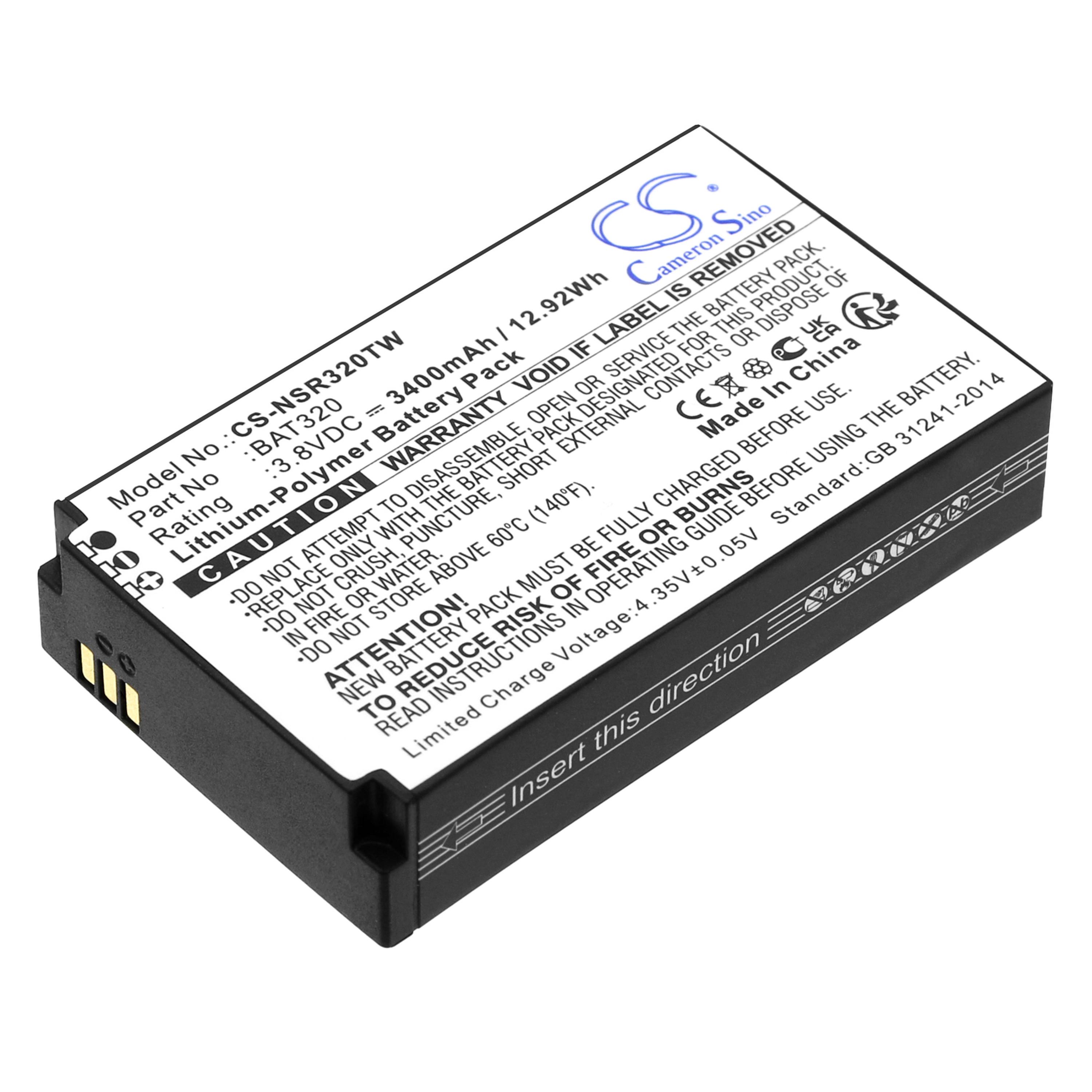 Cameron Sino 3400 mAh for Inrico