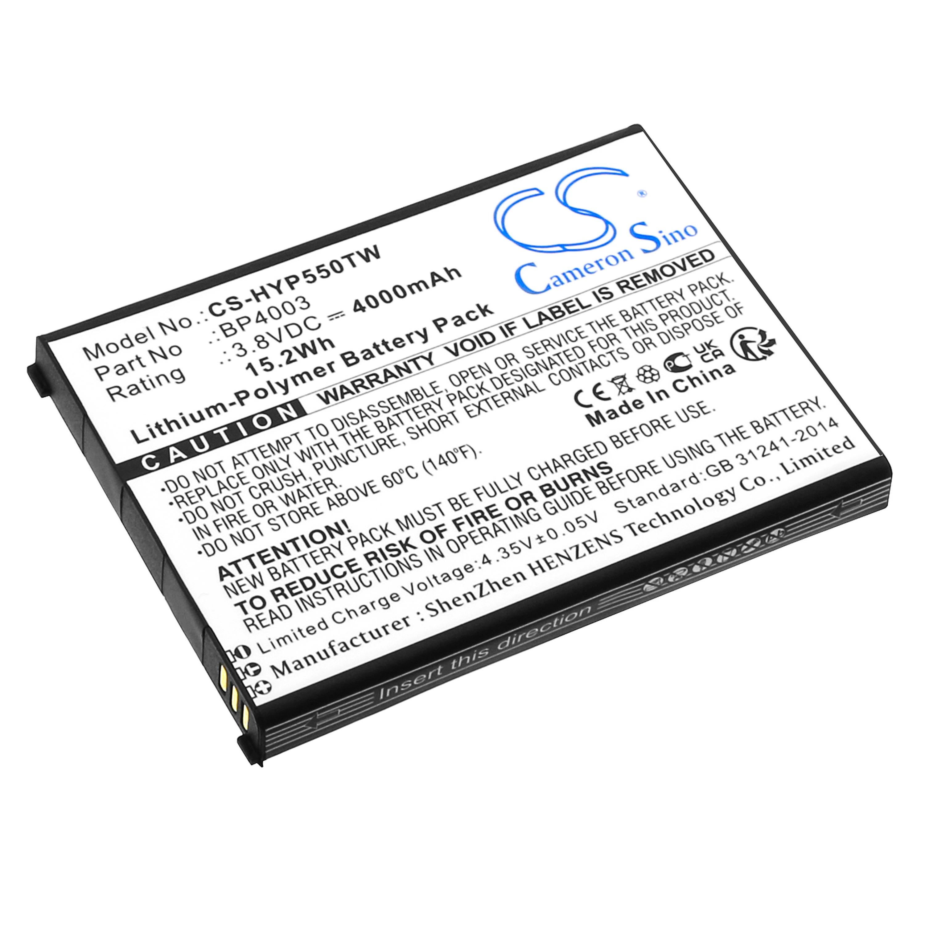 Cameron Sino 4000 mAh for Hytera