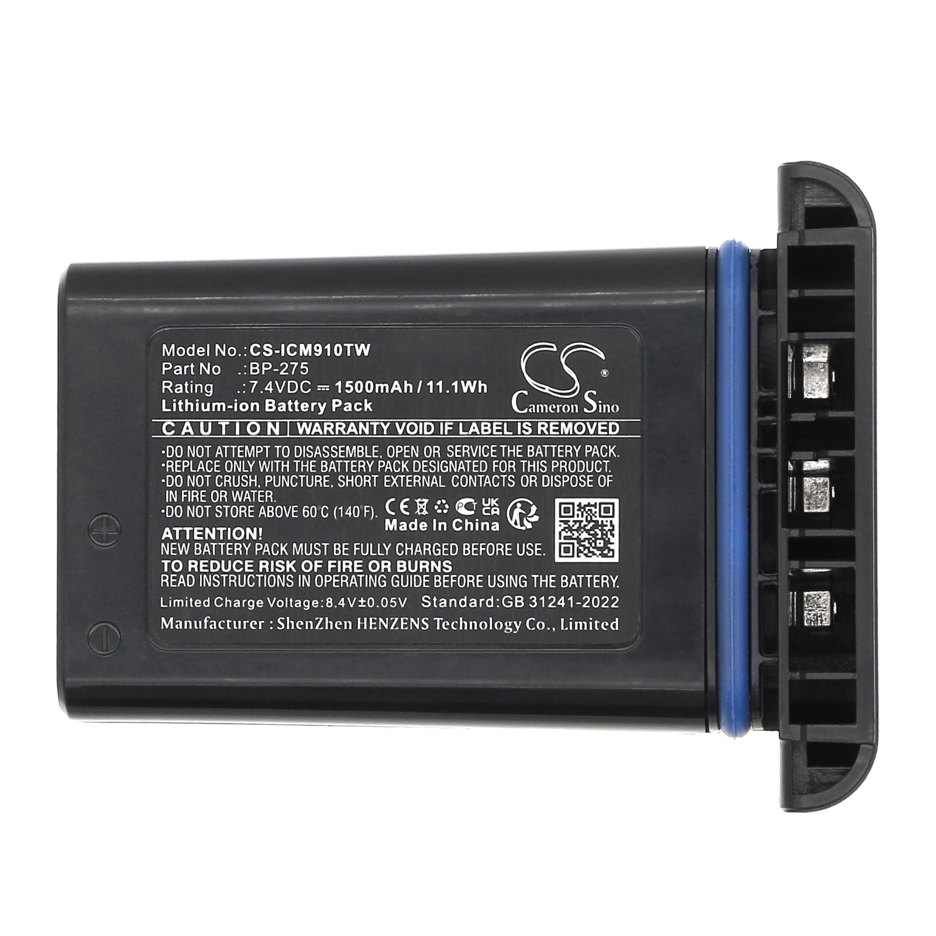 Cameron Sino Replacement Battery for Icom