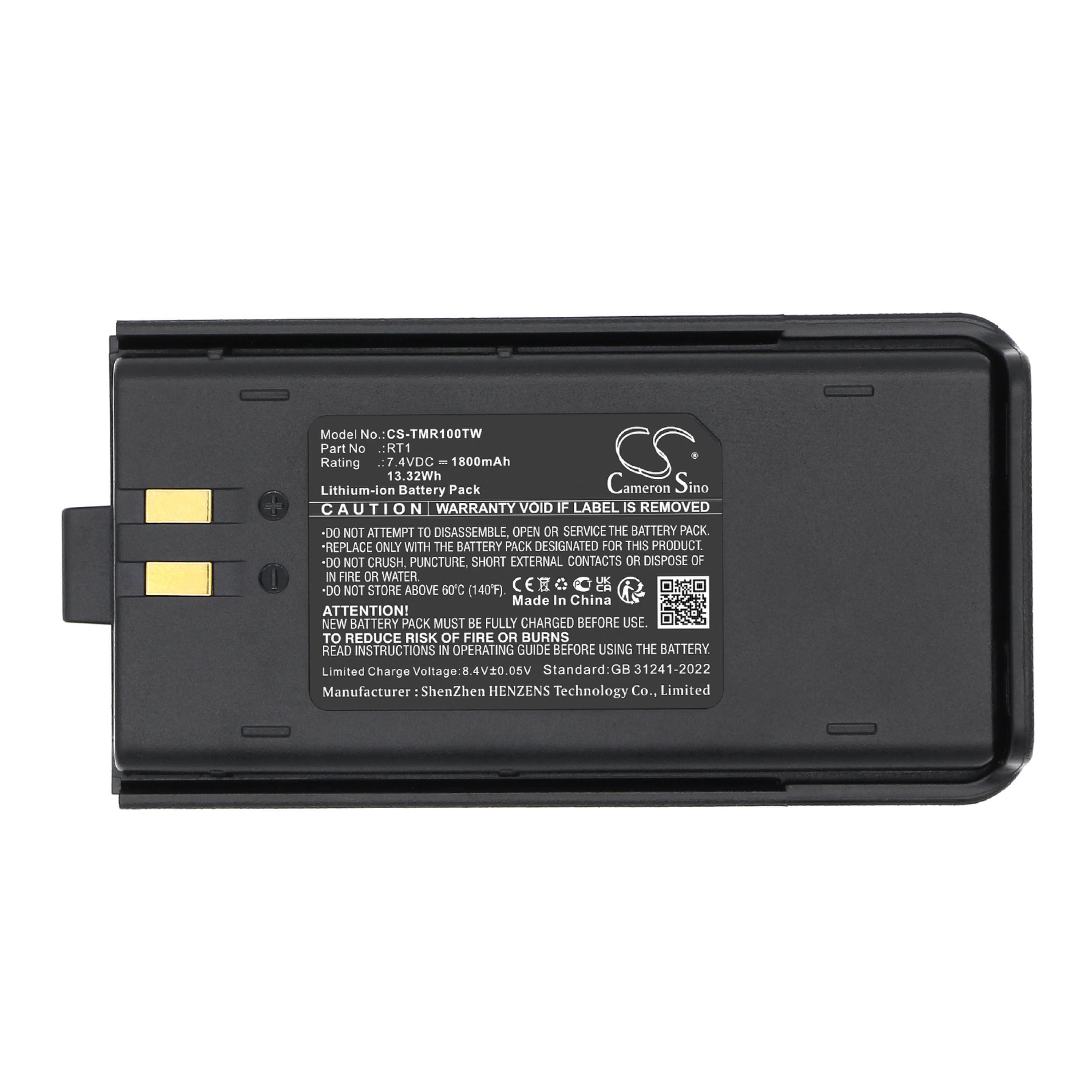 Cameron Sino Replacement Battery for Retevis