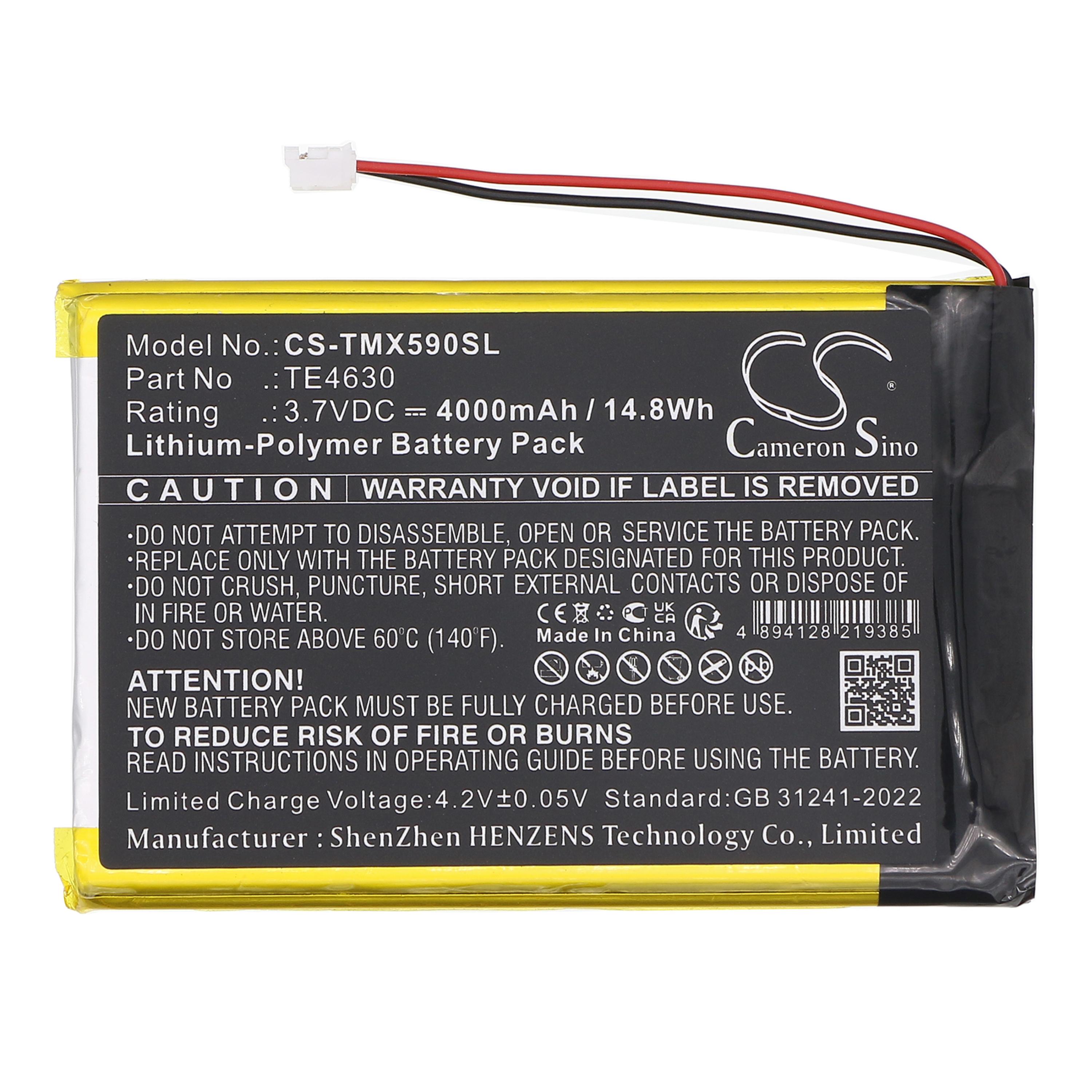 Cameron Sino Replacement Battery for Technaxx