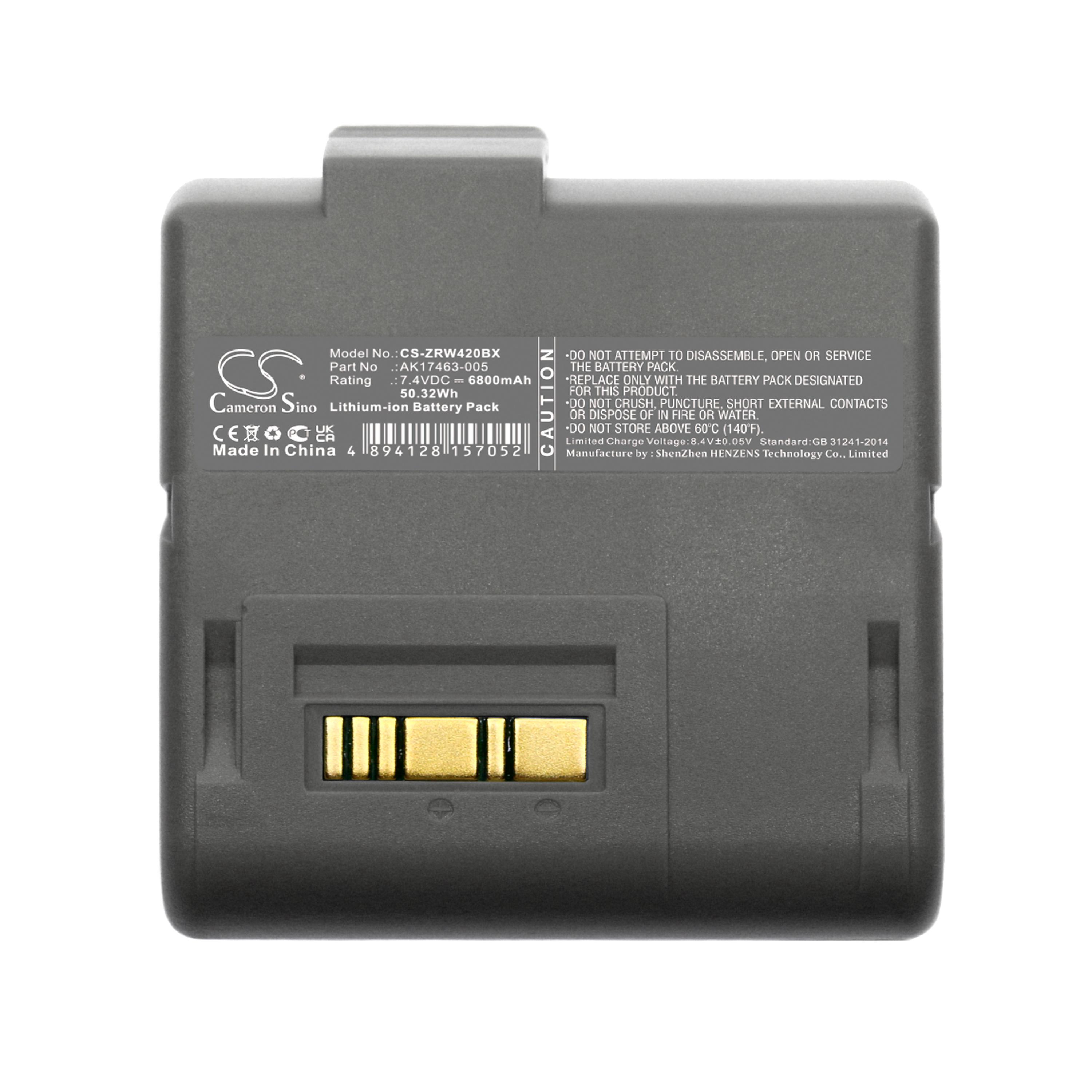 Cameron Sino 6800 mAh for Zebra