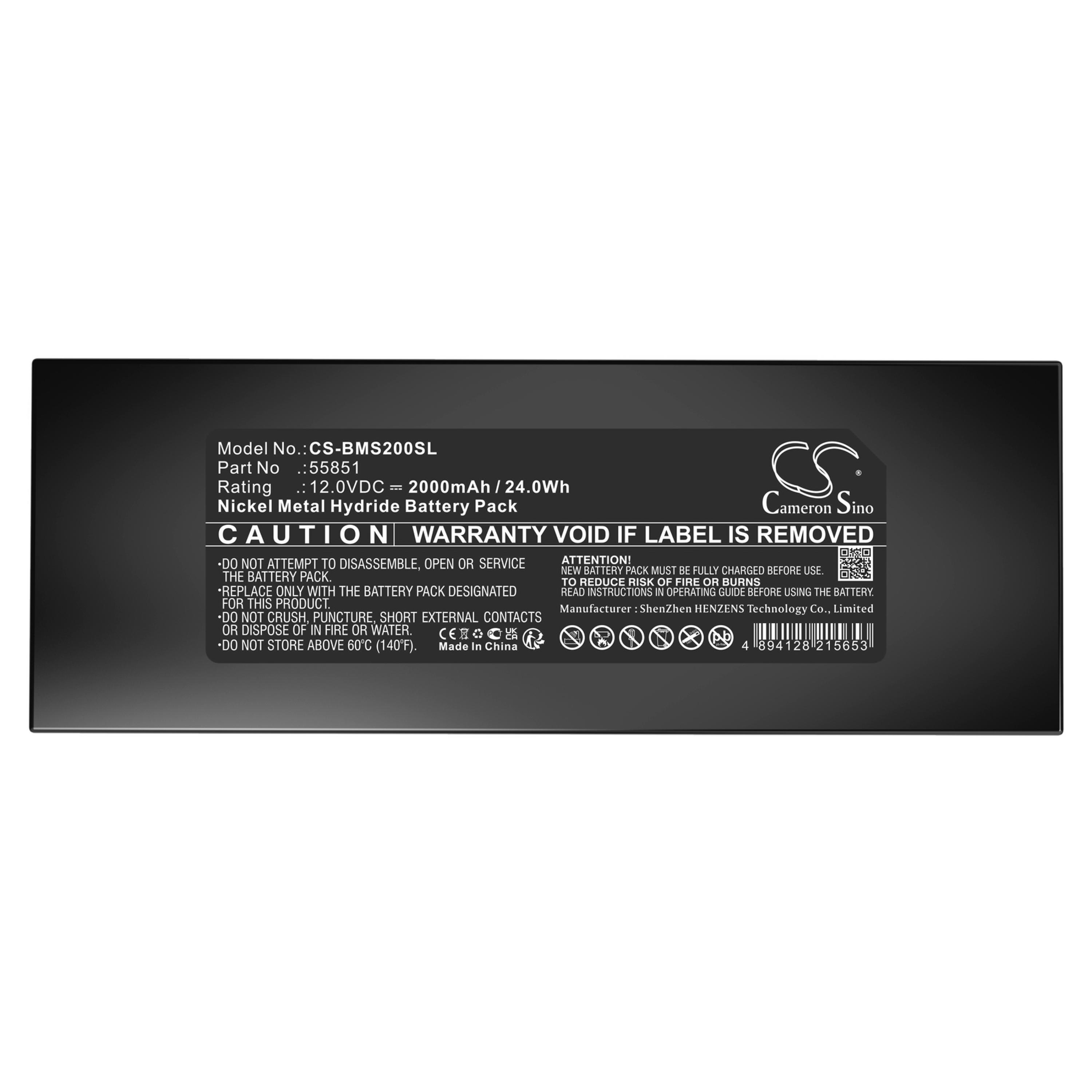 Cameron Sino Replacement Battery for Brady