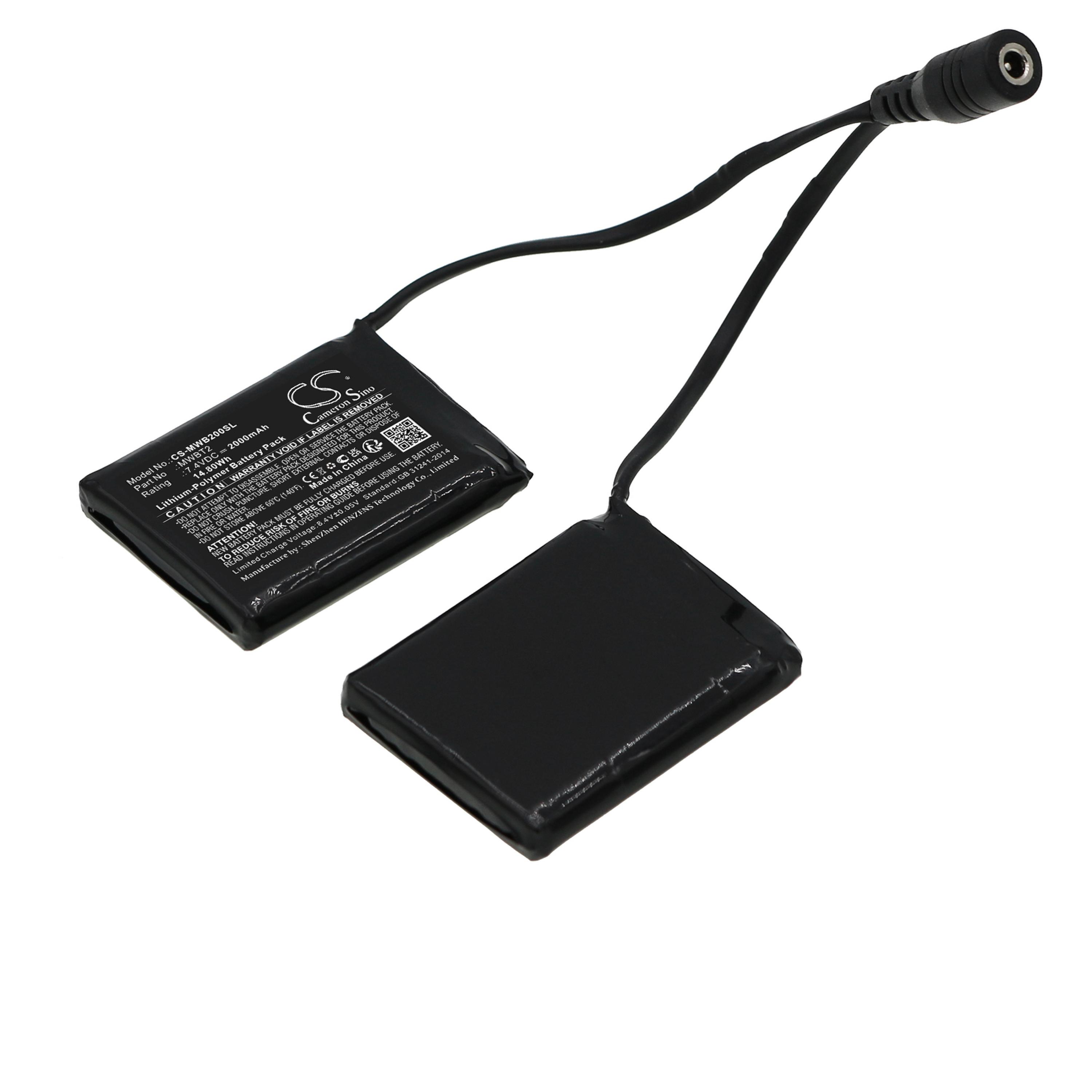 Cameron Sino 2000mAh Replacement Battery for