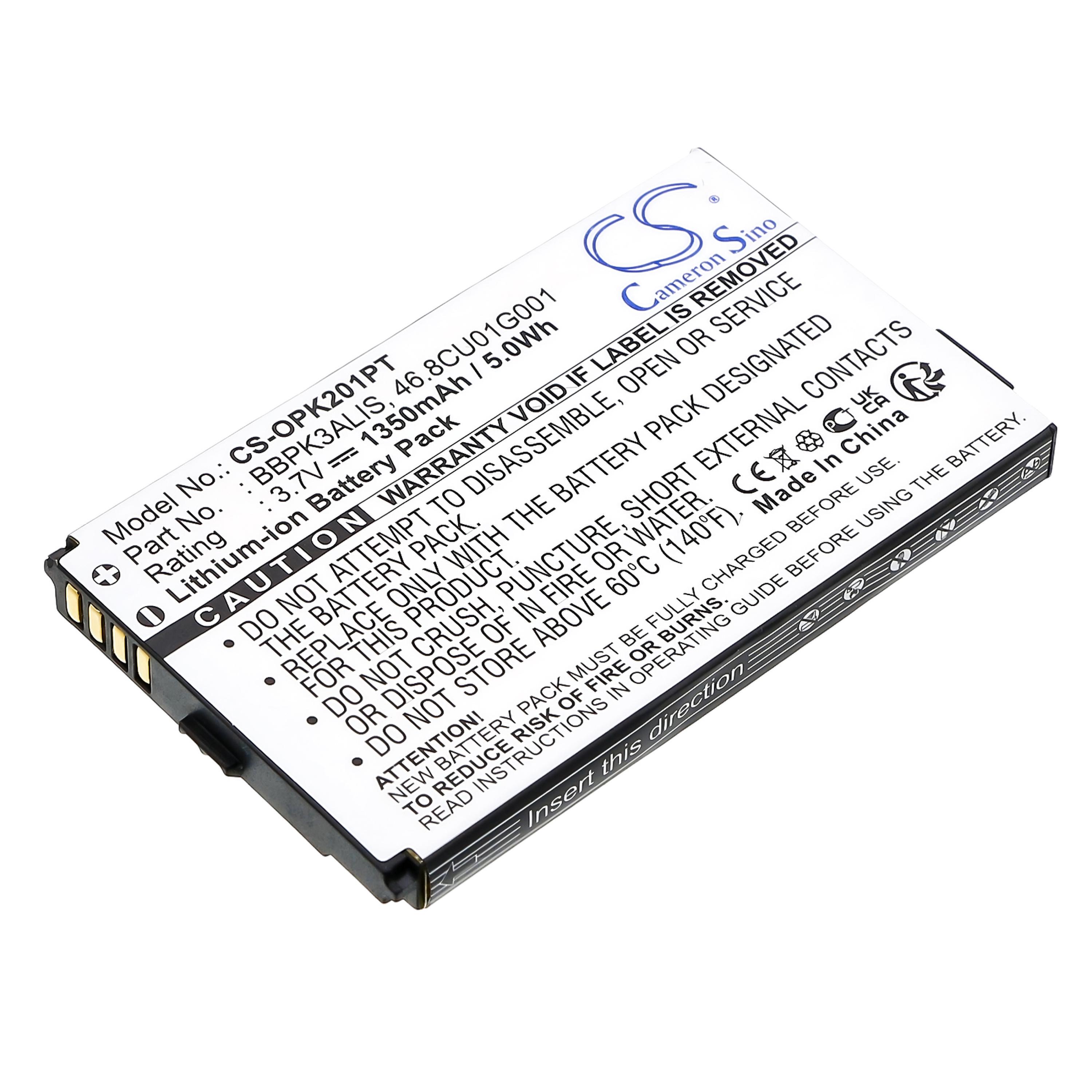 Cameron Sino 1350 mAh for Optoma