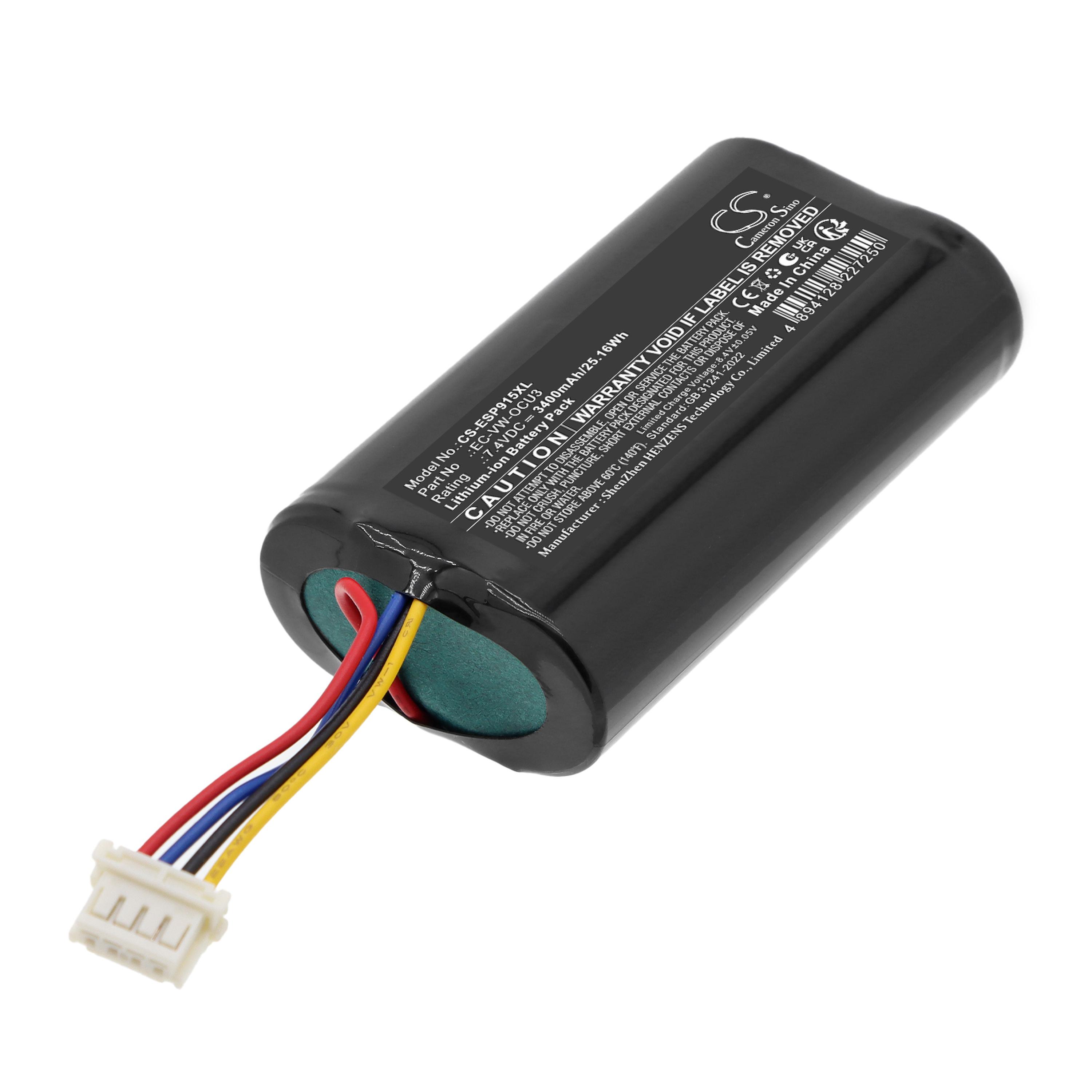 Cameron Sino 3400mAh Replacement Battery for