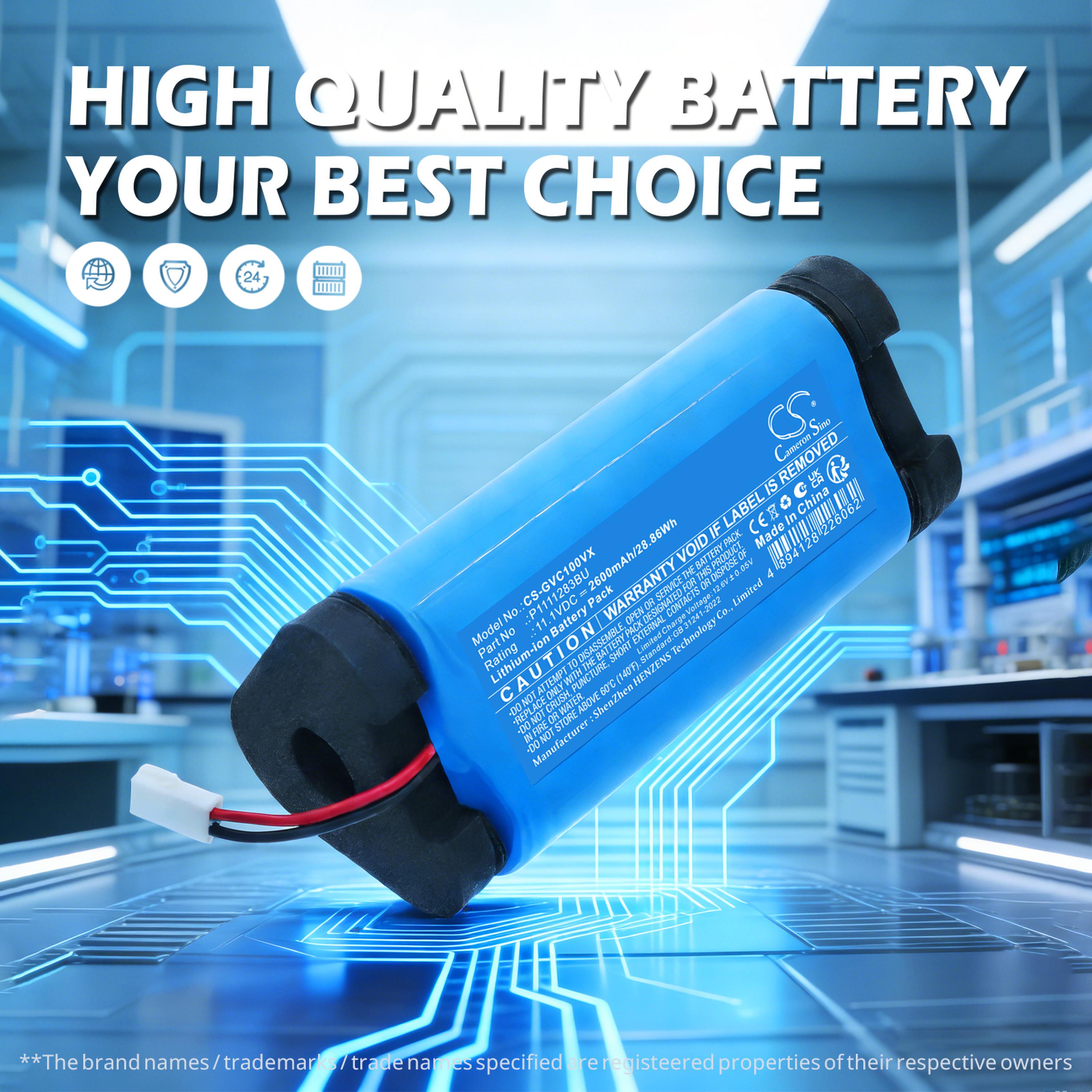 Cameron Sino 2600mAh Replacement Battery for