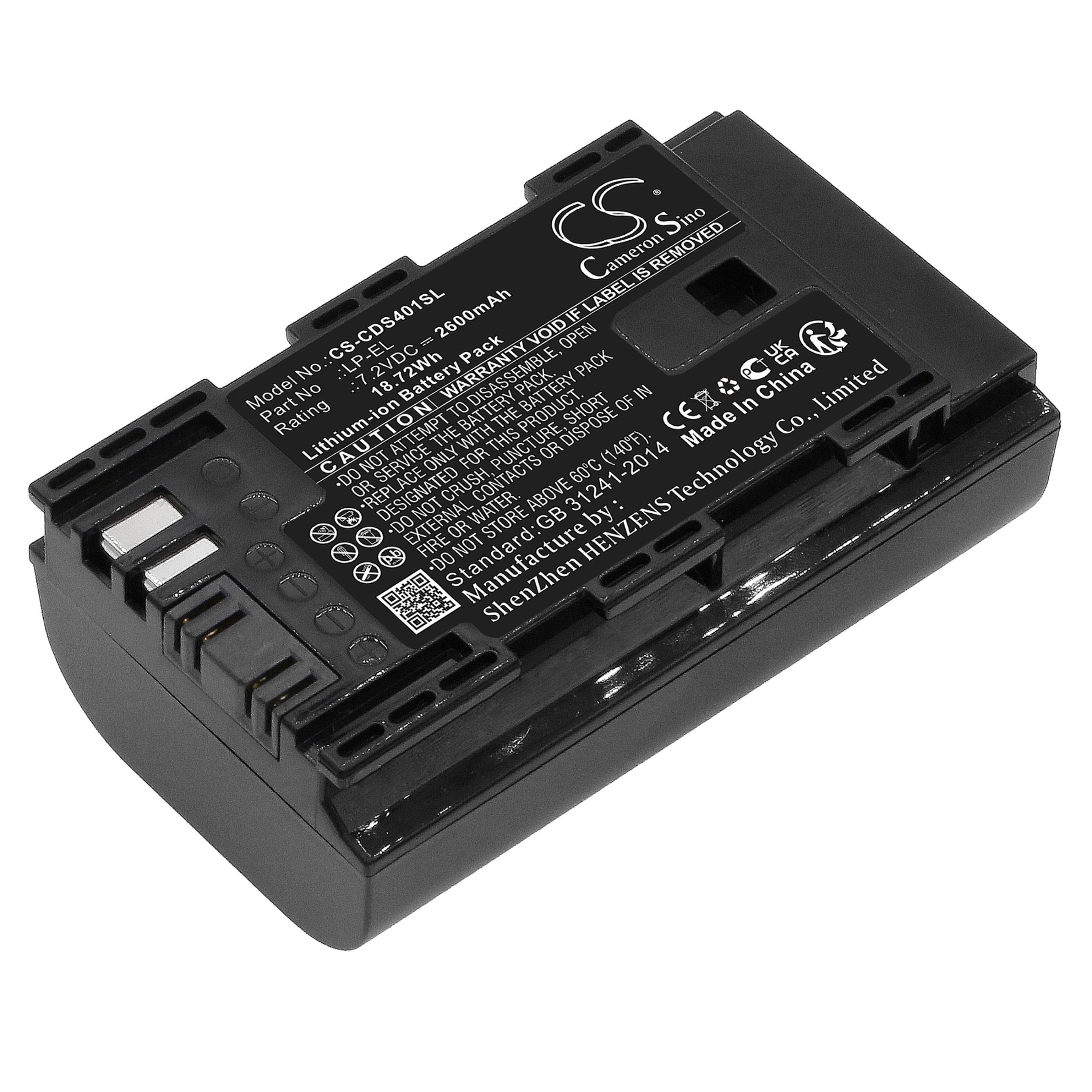 Cameron Sino 2600 mAh for Canon