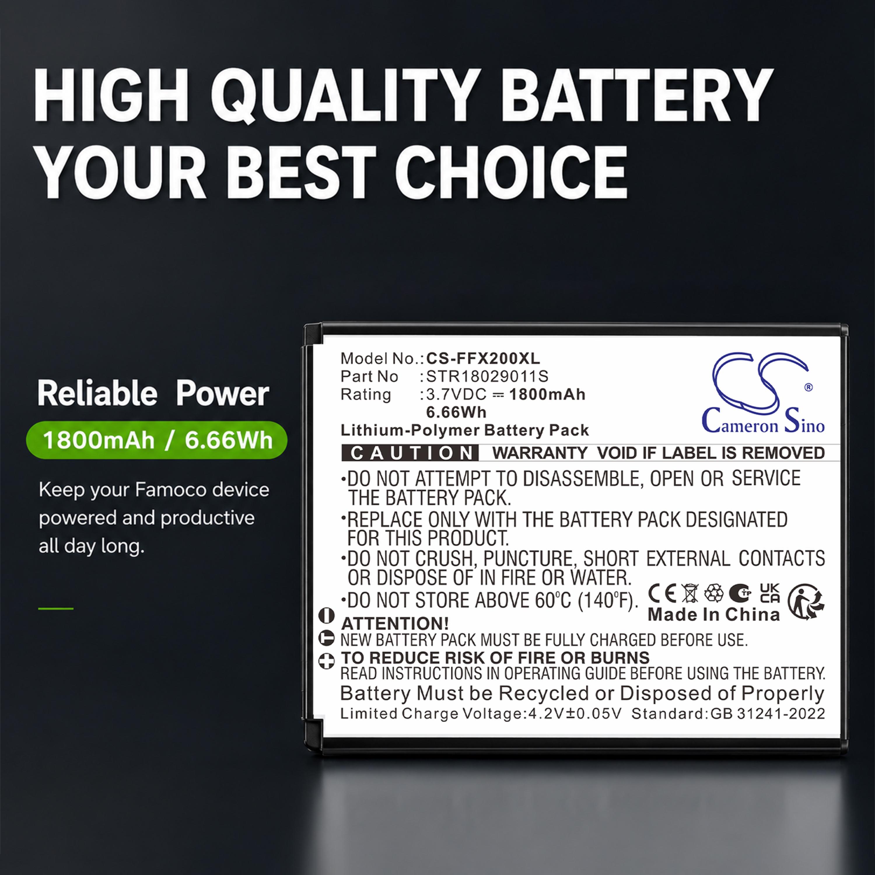 Cameron Sino 1800mAh Replacement Battery for