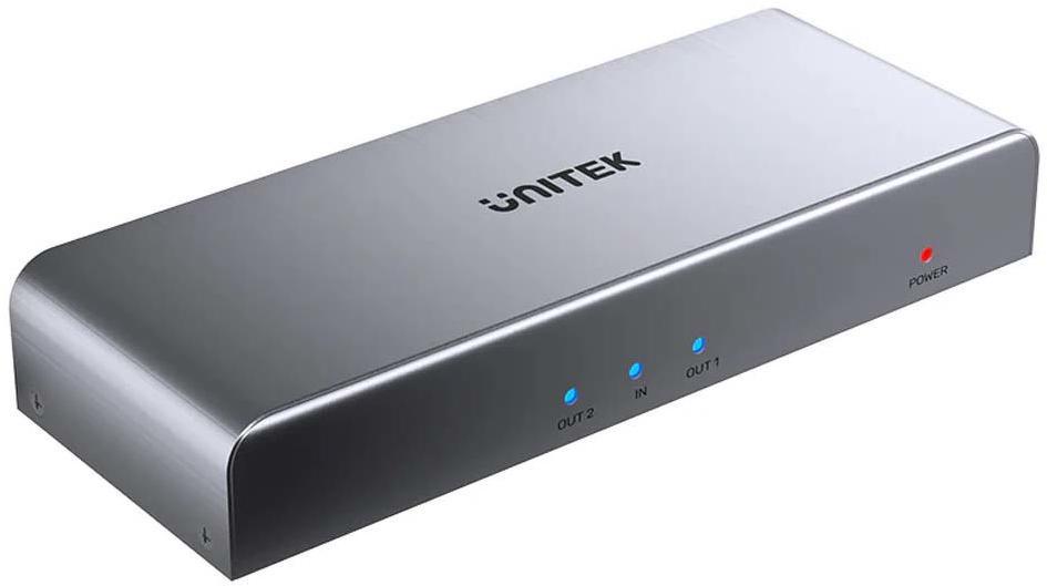 Unitek Rozgałęźnik sygnału HDMI 1 IN-2