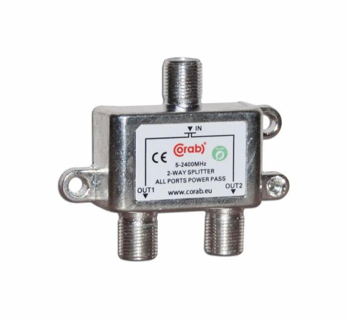 ROZGAŁĘŹNIK-SPLITER 5-2400 Mhz CORAB 2 DROŻNY