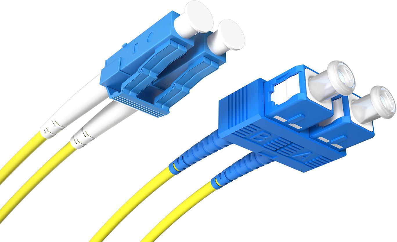 CONNLINK PATCHCORD ŚWIATŁOWODOWY SM SC/UPC-LC/UPC SIMPLEX